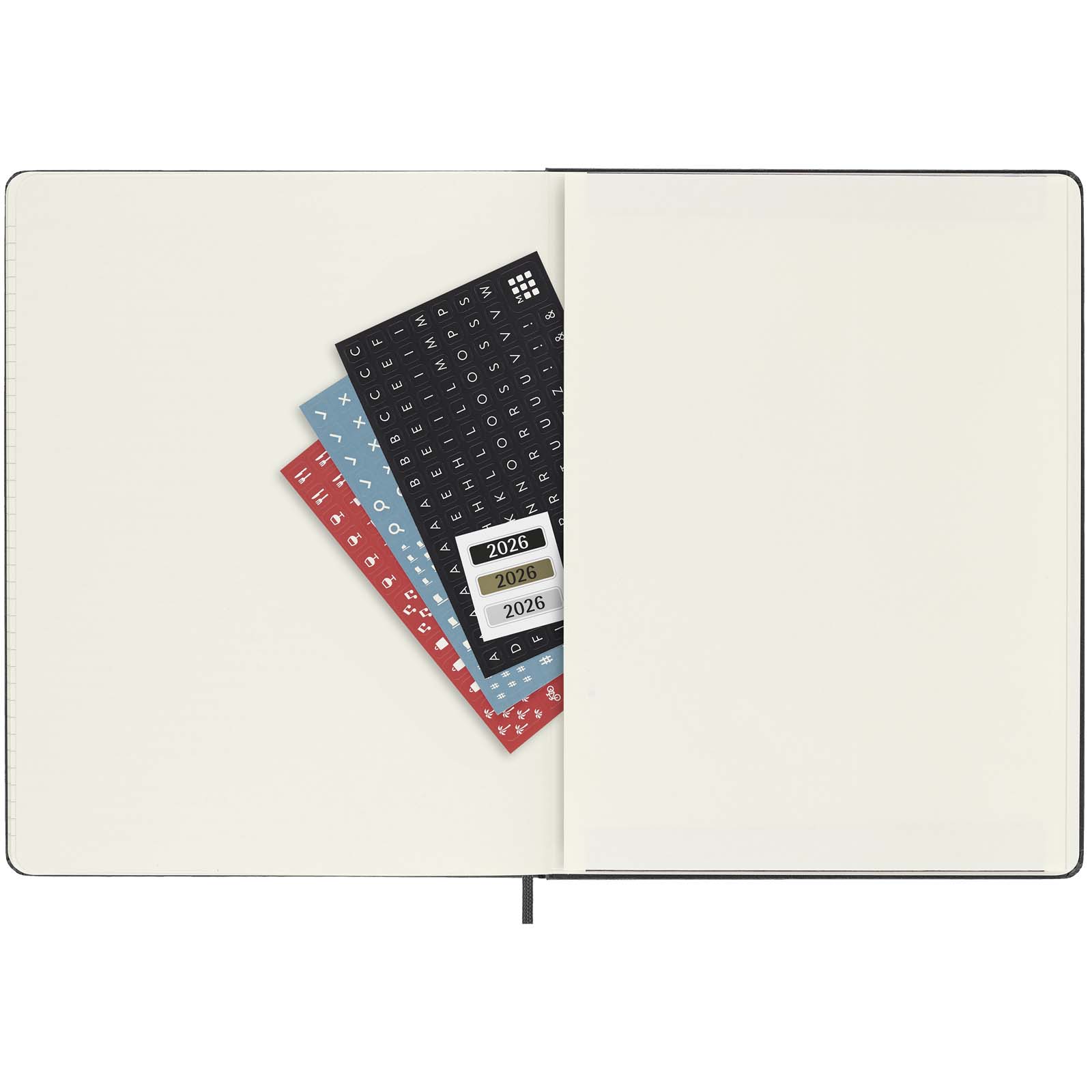 Notizbuch, Kartenfolien?, Kalenderkarten, Jahresplaner, Kunstleder?