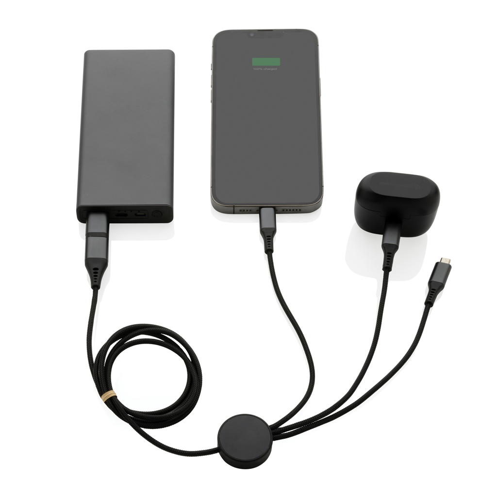Adapter, Elektronik, Kopfhörer, Handy, Telefon, Powerbank, Smartphone-ladegerät, Ladekabel, USB-C, Magnetischer Organizer, Powerbank, Ladekabel, Kabelgebundener Akku, USB-C, Kopfhörerhülle