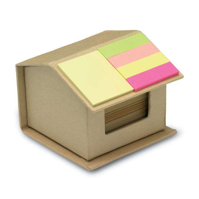 Schreibtisch-Post-Notes, Notizhaus, Haushaltsaccessoire, Klebezettel, Aufbewahrungsschale