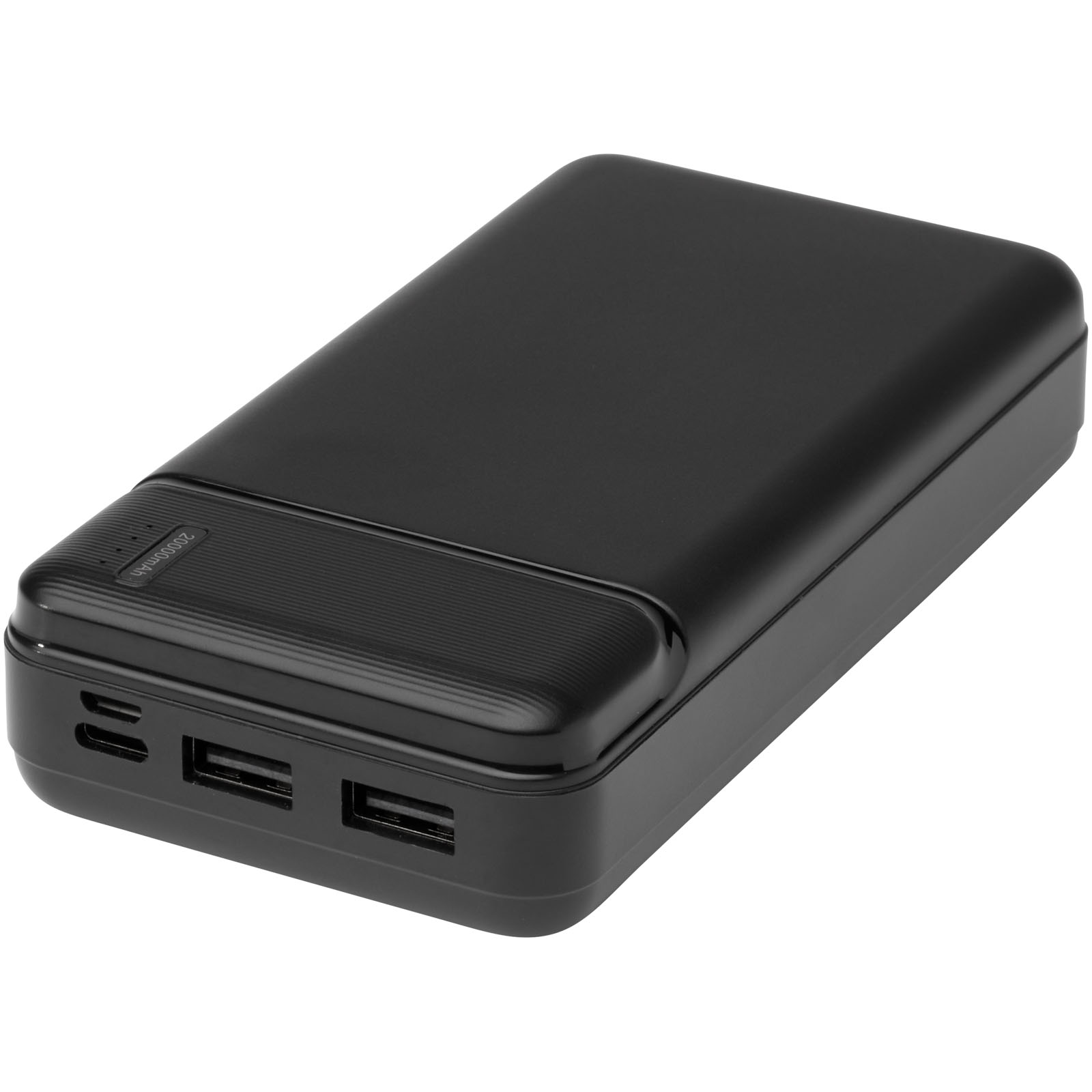 Ladegerät, Powerbank, USB-C, USB-A, Schwarz