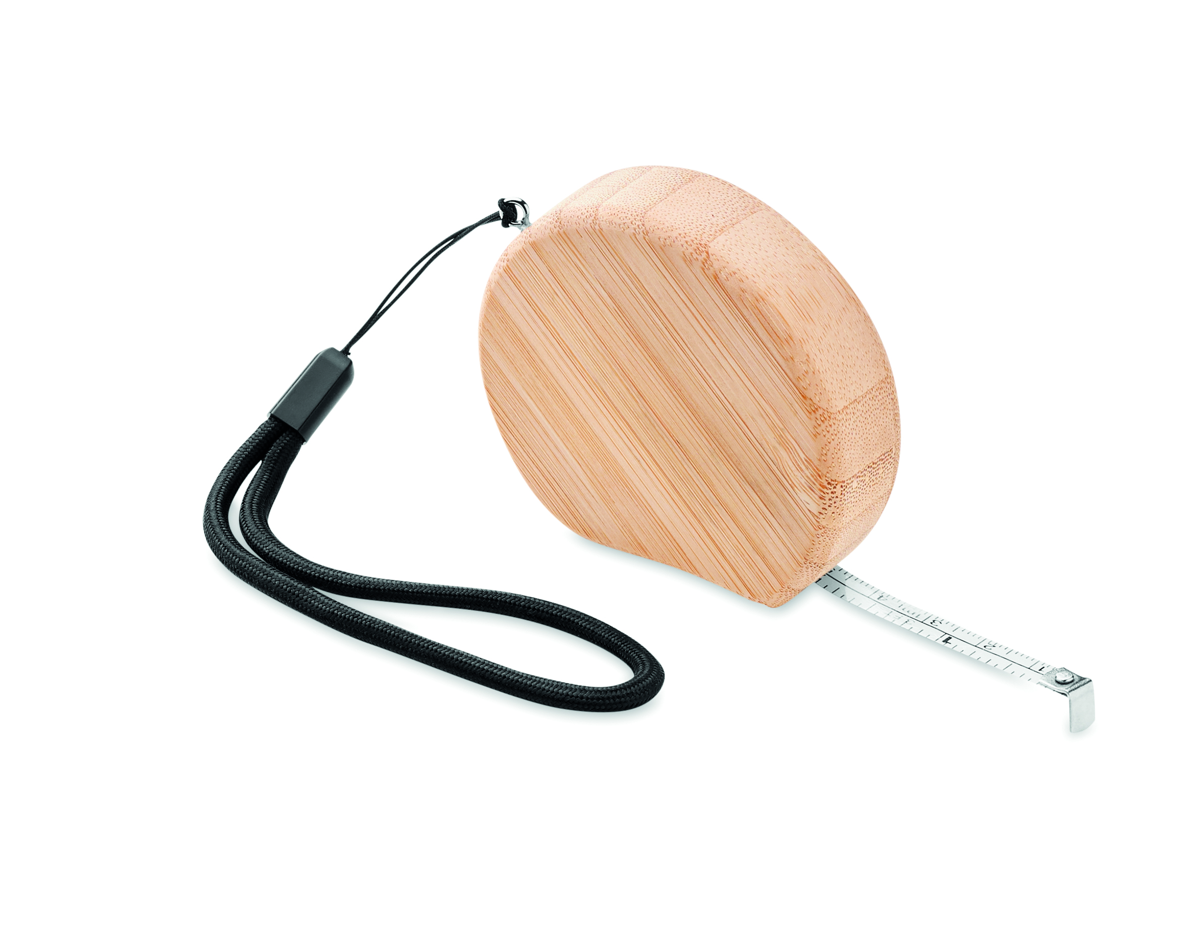 Maßband, Messband, Holzgehäuse, Taschenmessgerät, Holzoptik