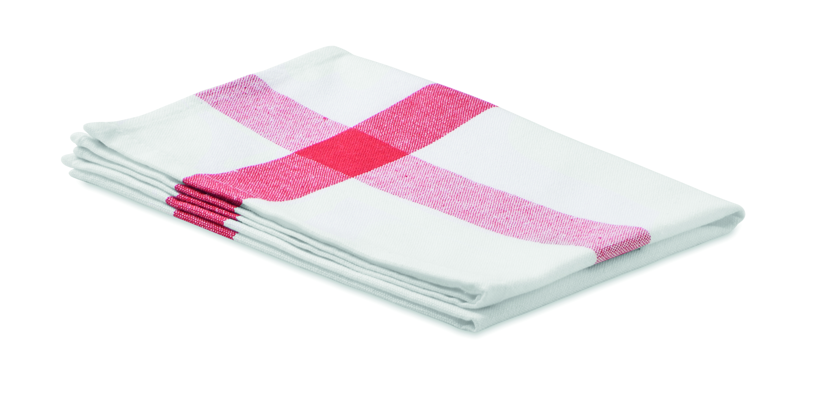 Tuch, Schal, Pflegeleicht, Weiß, Rosa Muster