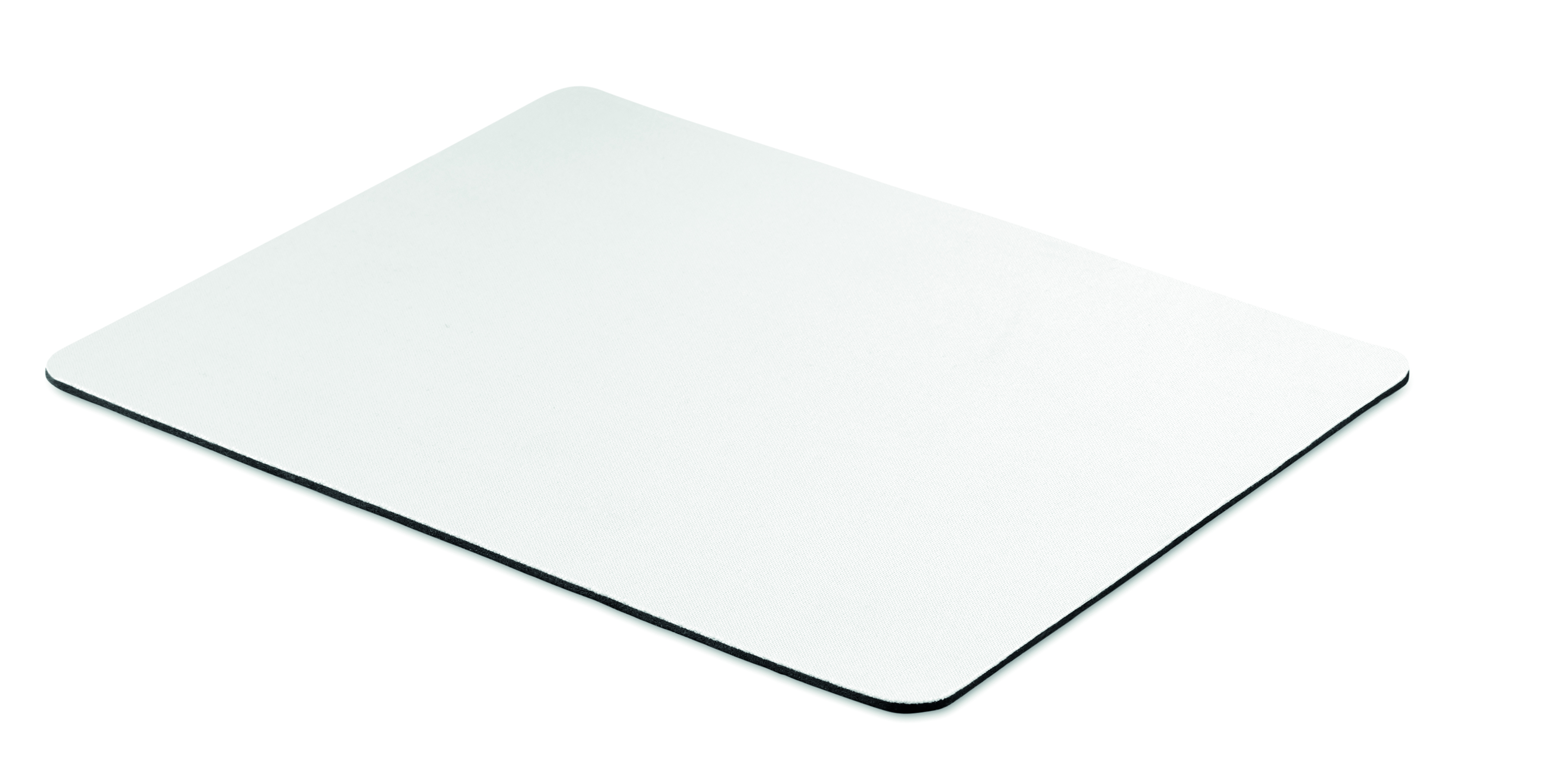 Mousepad, Weiß, Rechteckig, Schreibtischzubehör, Strukturierte Oberfläche