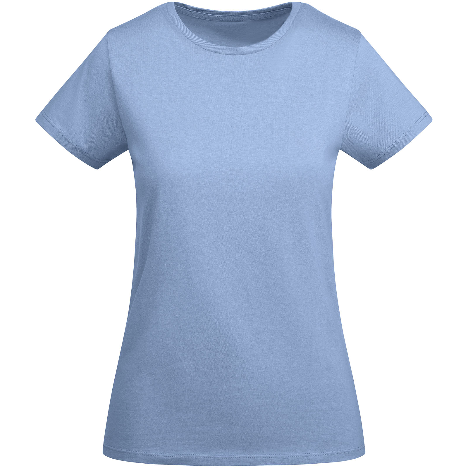 T-Shirt, Kurzarm, Unifarbe, Baumwolle, Blau, T-Shirt, Kurzarm, Plain, Uni-Farbe, Baumwolle, T-Shirt, Short sleeves, Cotton, Solid color, Light blue, T-Shirt, Kurze Ärmel, Rundhals, Unifarbig, Himmelblau, T-shirt, Kurzarm, Baumwolle, Uni, Blau