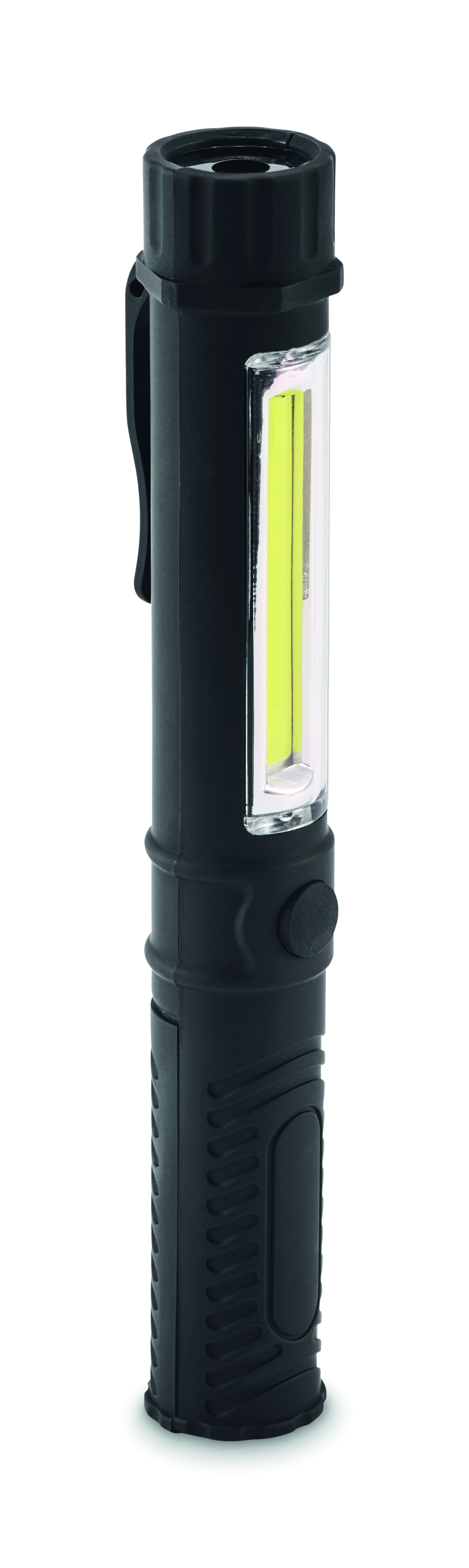 Stirnlampe, LED-Lampe, Taschenlampe, Kopflampe, Kernakzent: Gelb