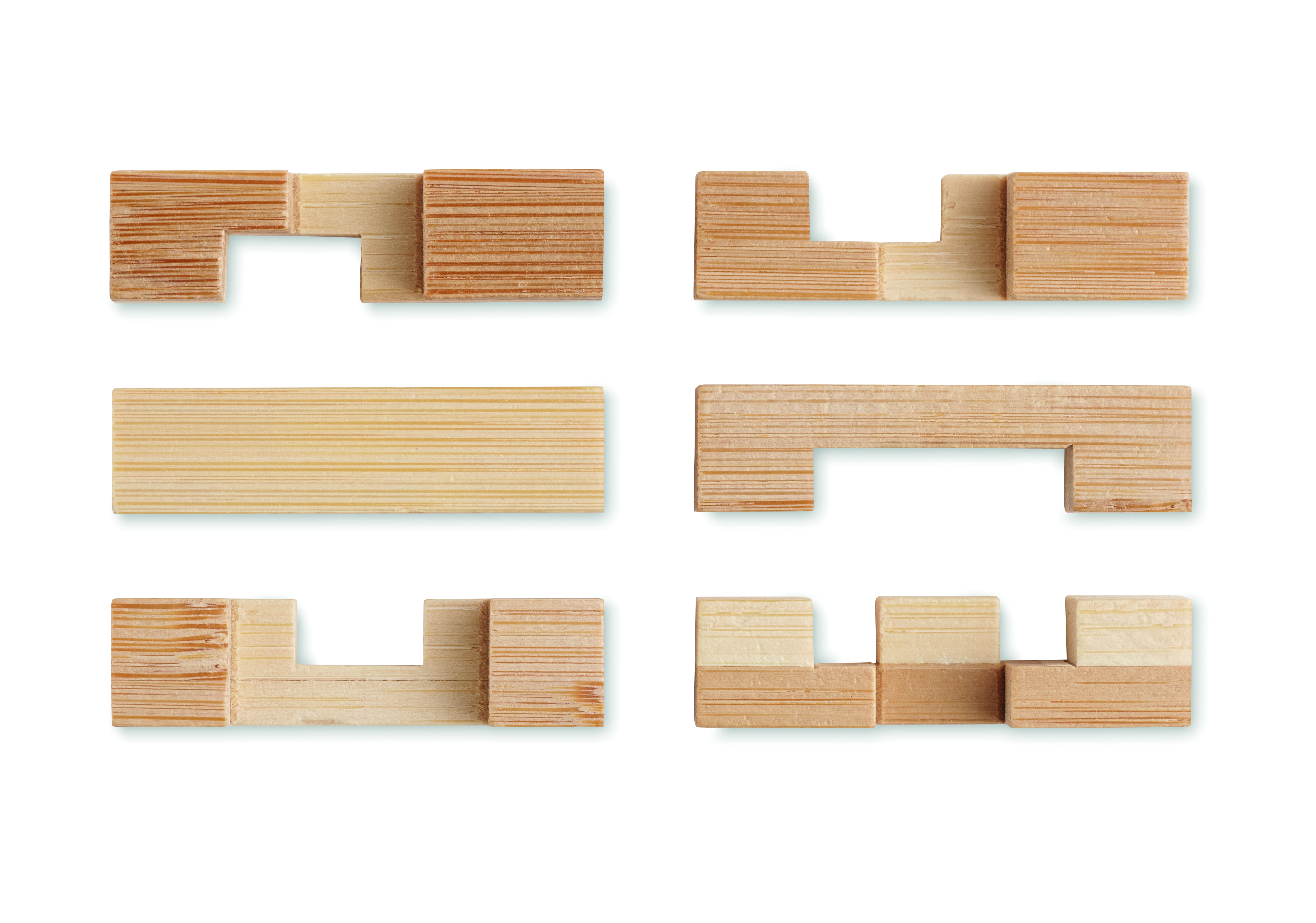 Holzbausteine, Holzbausteine Set, Klemmbausteine, Naturholz, Spielzeug