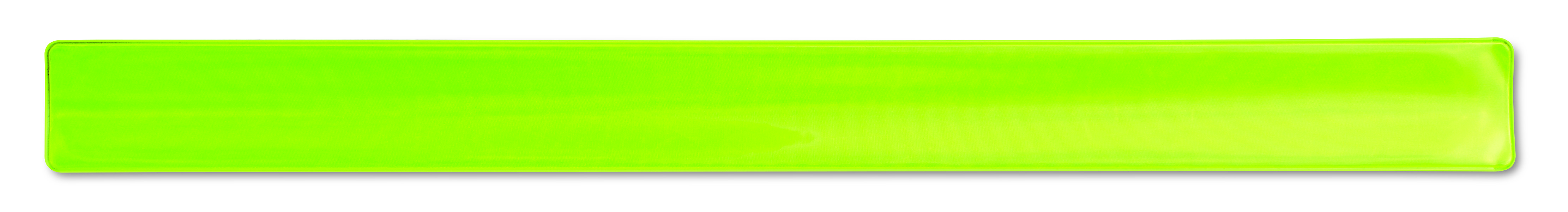 Verkehrs-Warnstab, Neongrün, Plastikstreifen, rechts brett, langer Streifen, neongrün, langes Rechteck, Plastik, flaches Objekt, reflektierende Oberfläche