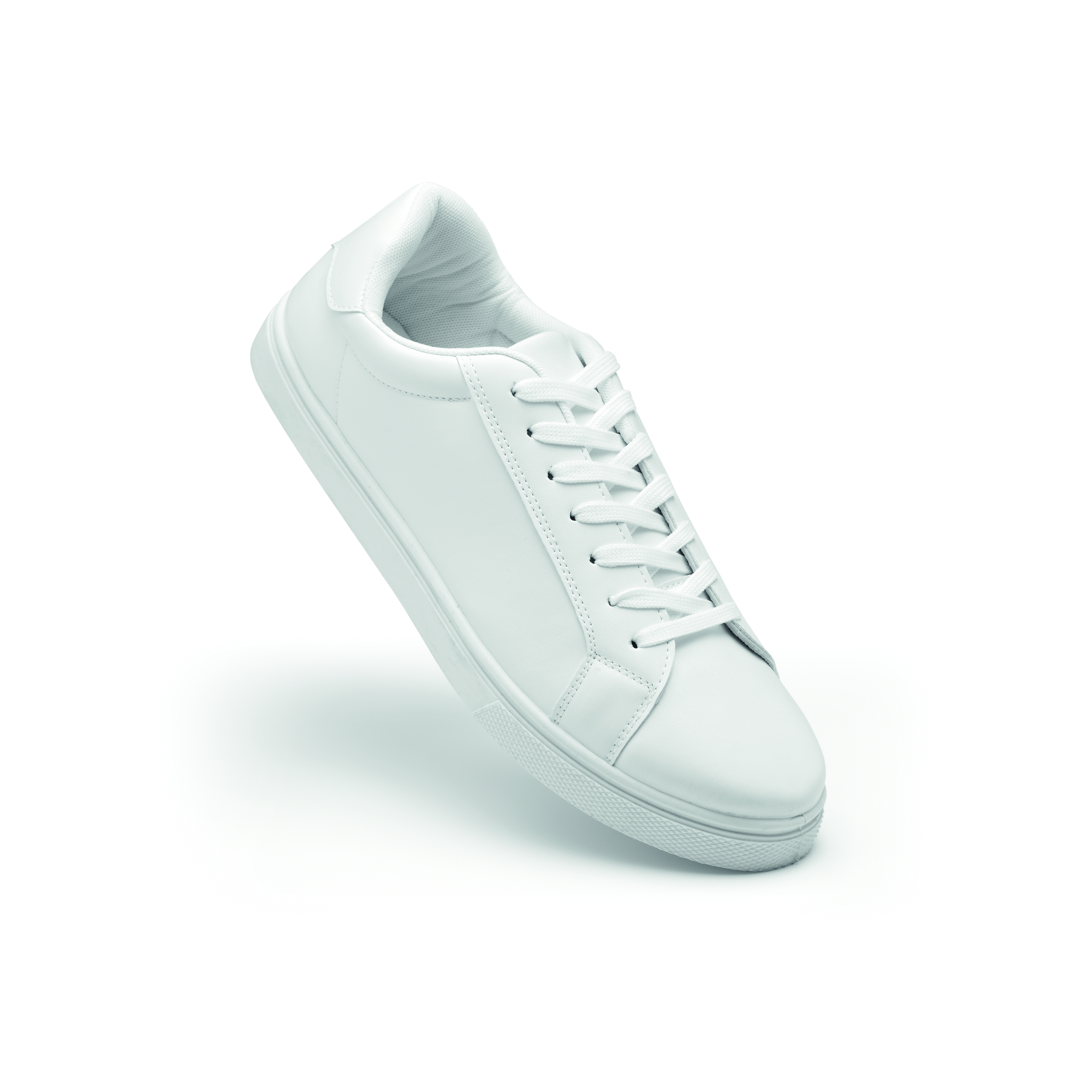 Sneaker, Laufschuh, Weiß, Gummisohle, Schnürsenkel, Schuhe, Sneaker, Laufschuhe, weiß, Lederschuh, Sneaker, Weiße Sneaker, Leder?, Schnürschuh, Kunstleder?