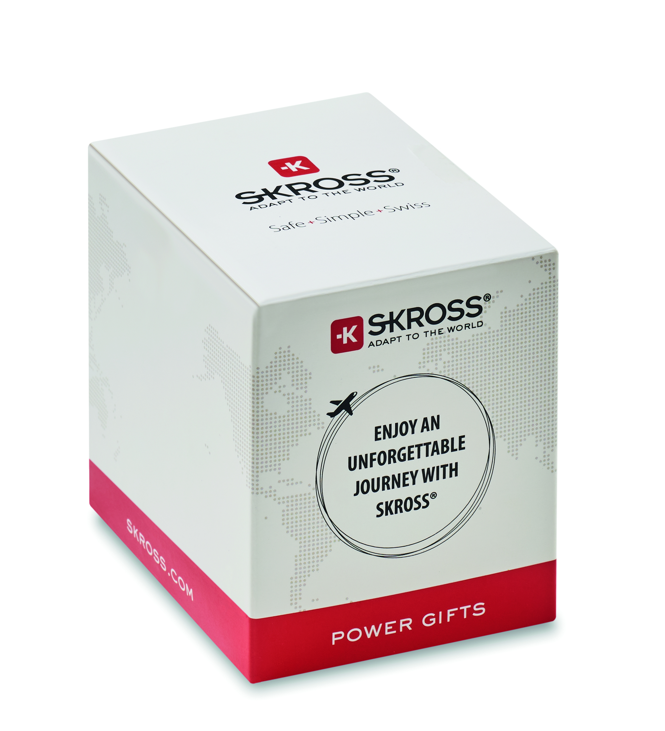 reisekoffer, verpackung, skross, power gifts, box