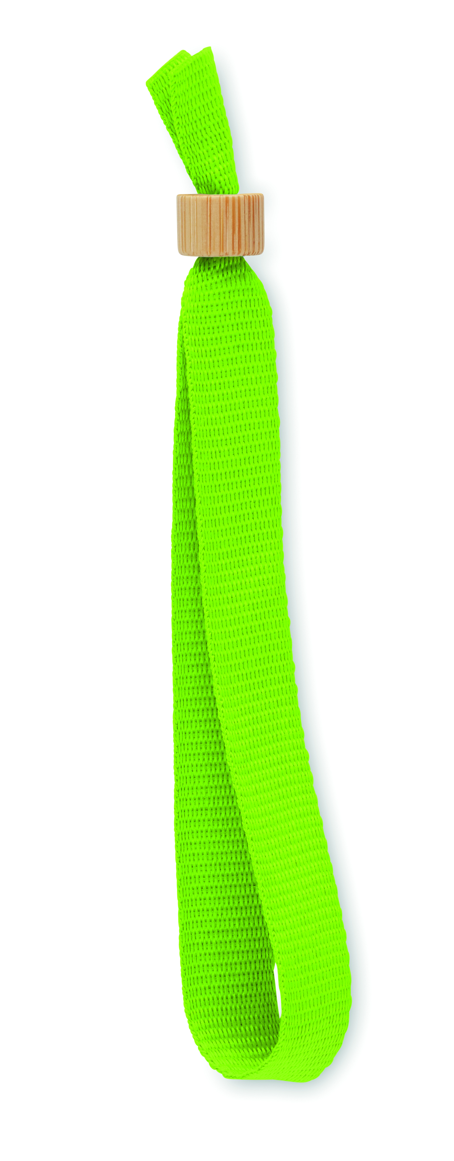 Kordel, Klettverschluss, Neon-Grün, Gurtband, Nylon/Gewebeband