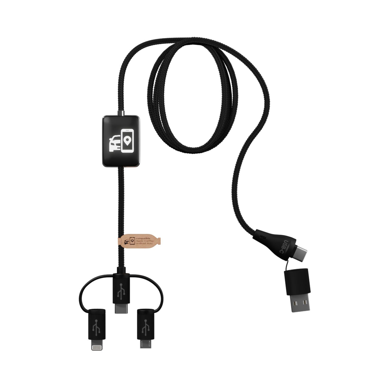 Ladekabel, USB-C, Mehrfachkabel, Smartwatch-Ladekabel, Kabel mit USB-A/USB-C