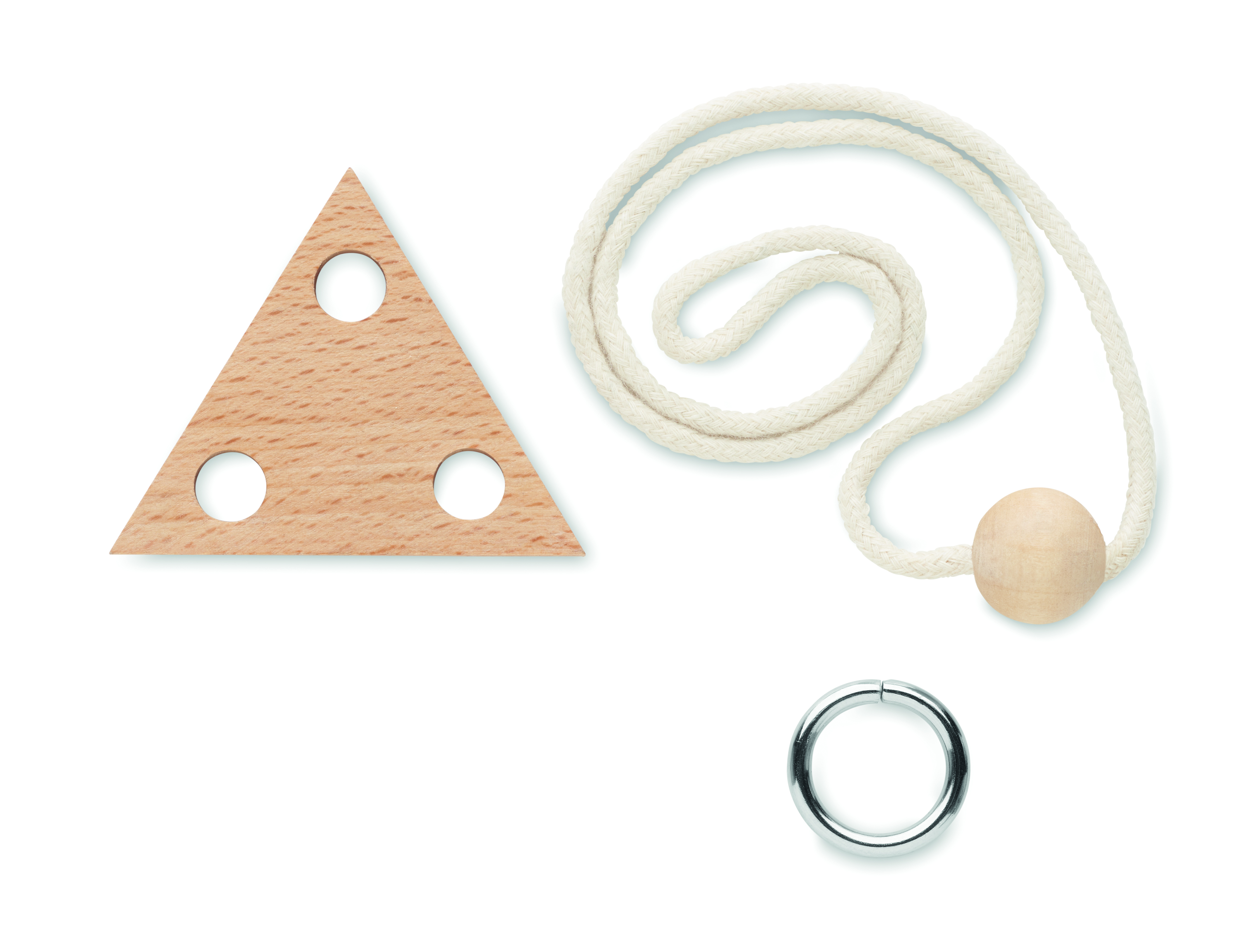 holz, dreieck, hok, spielzeug, ring