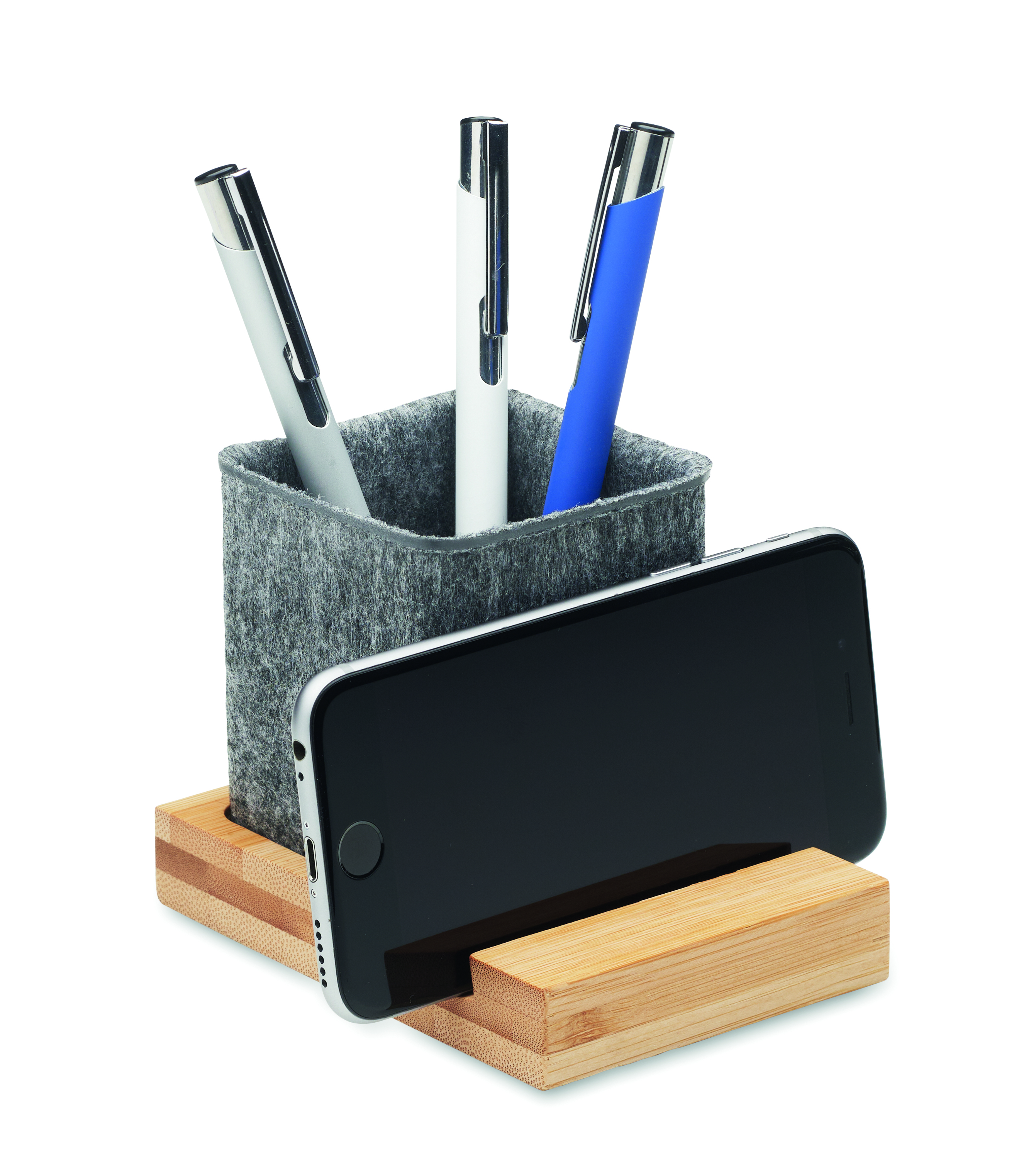 Schreibtisch-Organizer, Stifthalter, Stiftedose, Handyhalter, Holz-unterlage, Schreibtisch-Organizer, Stifthalter, Stifthalter aus Filz, Handyhalter, Holzunterlage, Schreibtisch-Organizer, Stifthalter, Handyhalter, Holzständer, Kunststoff-Polster
