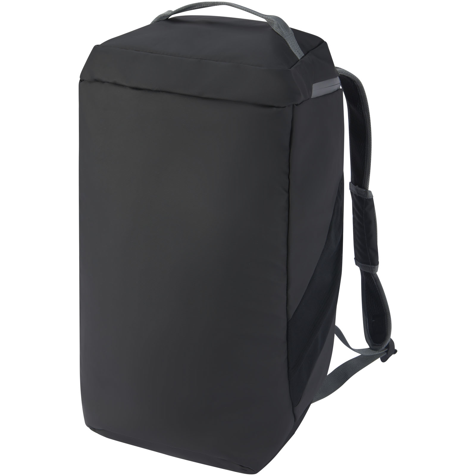 Rucksack, Schwarz, Minimal, Softshell, Schultergurte