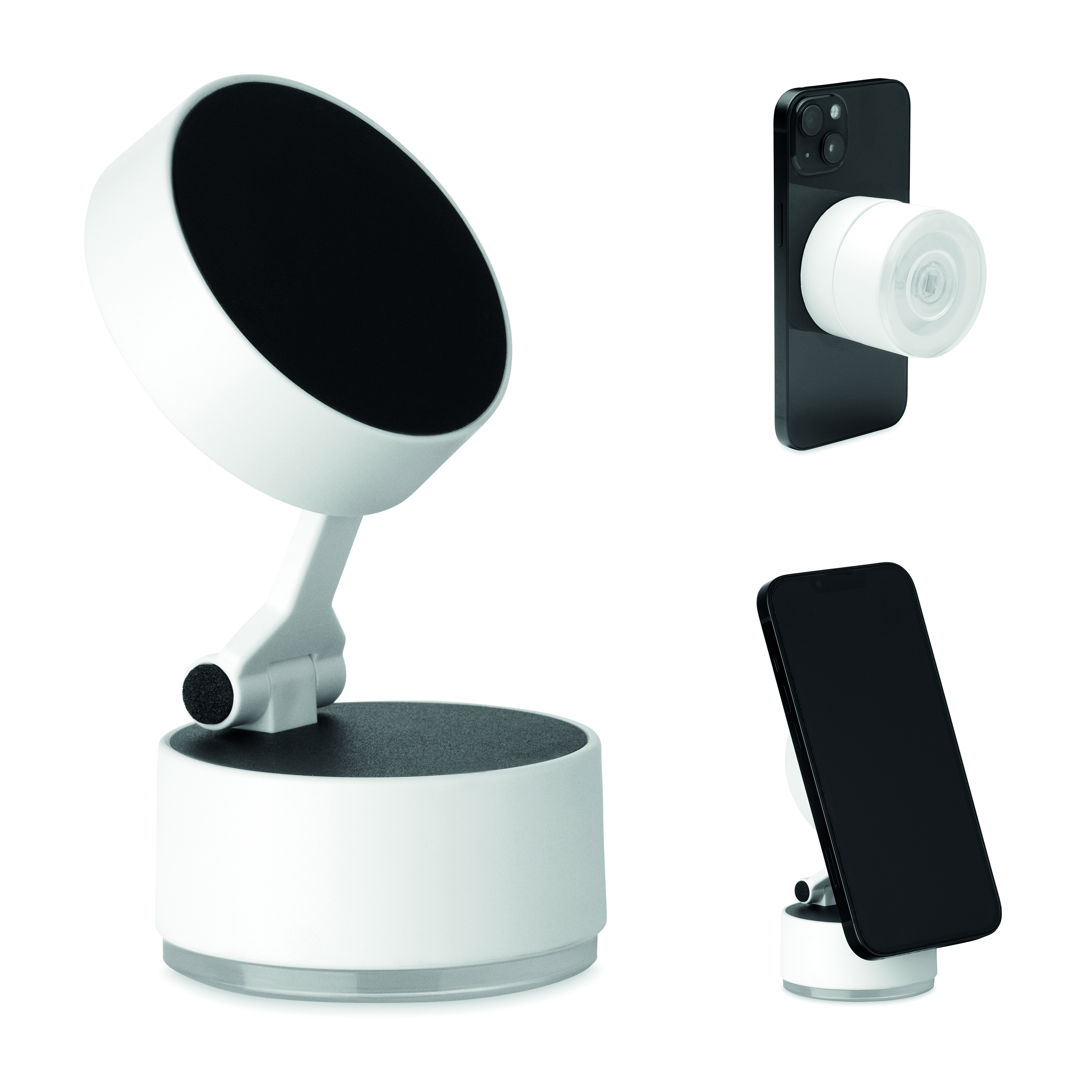 Schreibtischhalter, Handyhalter, Schale, Stativ, Kunststoff, Schreibtisch-antenne, Satellitenschüssel, Halbkreis-Reflektor, Telefon-Halter, Magnetische Halterung, Schreibtischhalter, Handyhalter, Kamerahalter, Telefonhalter, Ladehalter