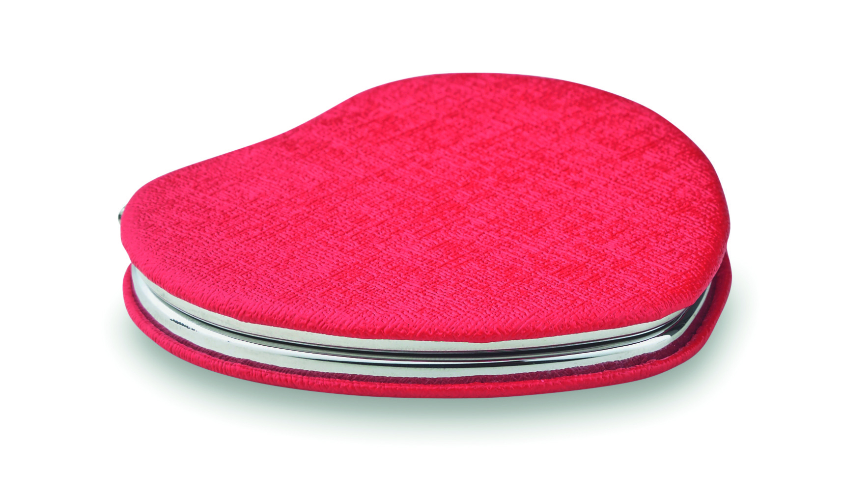 Makeup tasche, Clutch, Pink, Gewebe-Oberfläche, Metallischer Rand