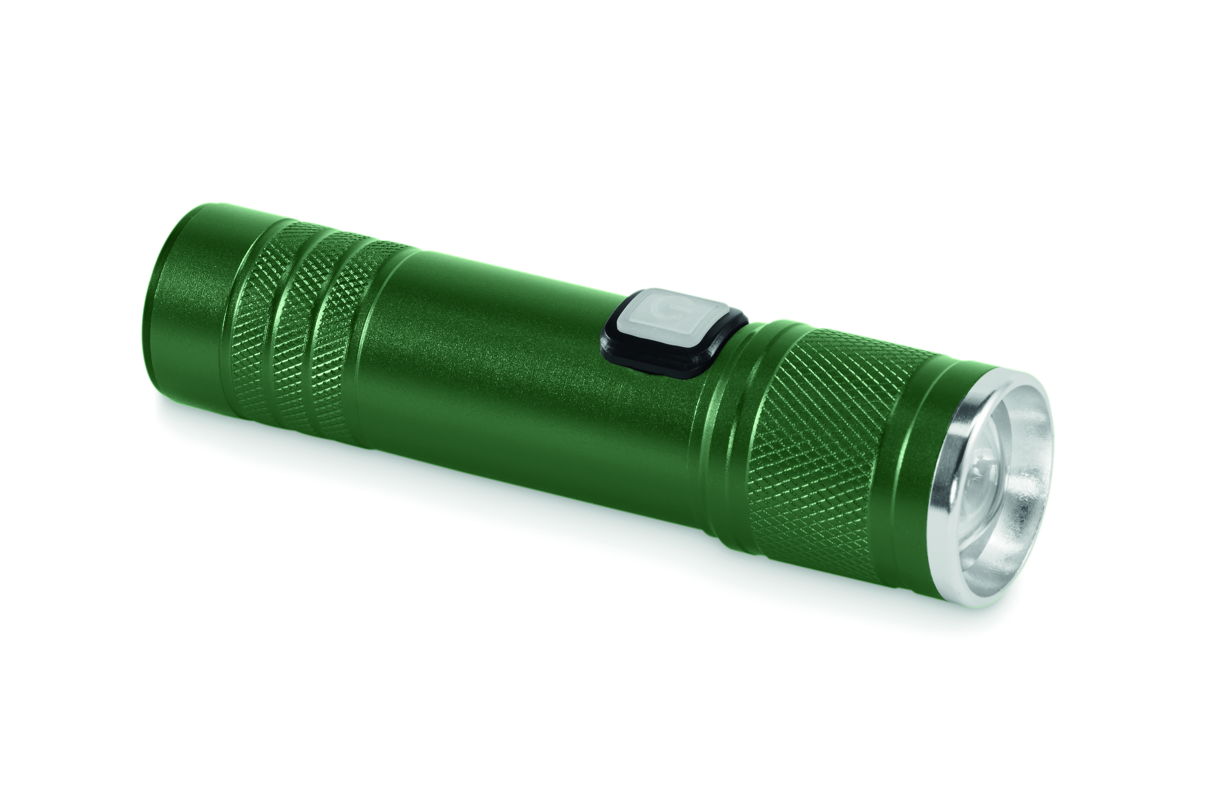 Taschenlampe, Grün, Aluminium, LED, Schalter, Taschenlampe, Grün, LED, KnopfSchalter, Rundlicht