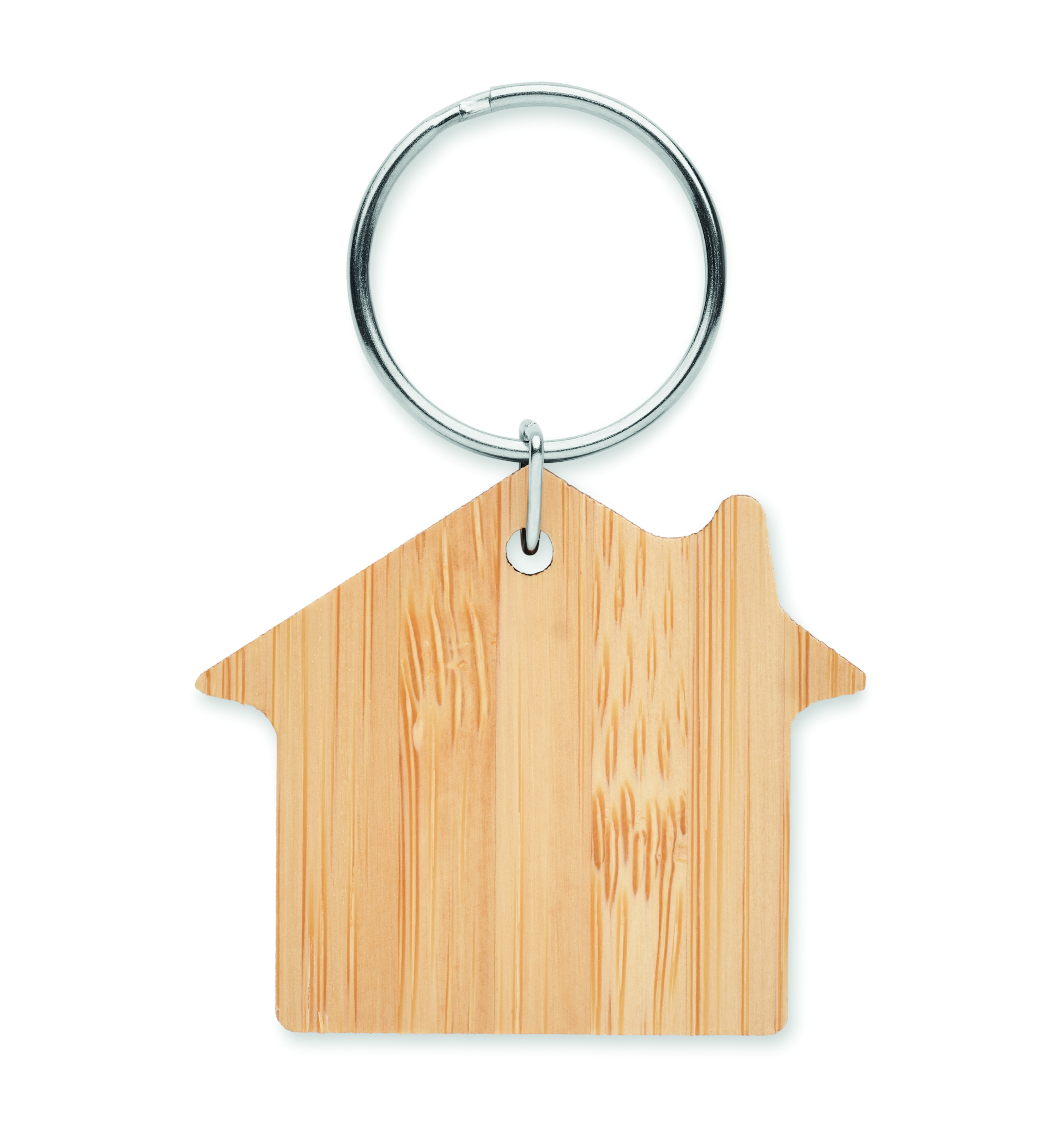 Schlüsselanhänger, Holz, Form eines Hauses, Holzanhänger, Schmuckanhänger