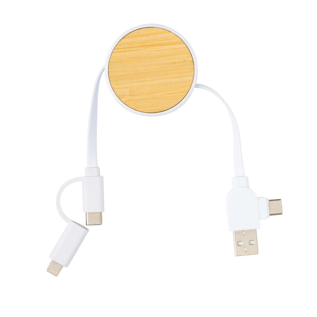 Adapter, Elektronik, Kreis-Spiegel, Magnetischer Adapter, USB-C Adapter, Wooden Disc, Kabel-Organizer, magnetisch, holz, runde, kabel, adapter, auto-focus, magnet, holzround, adapter, USB-C zu USB-A