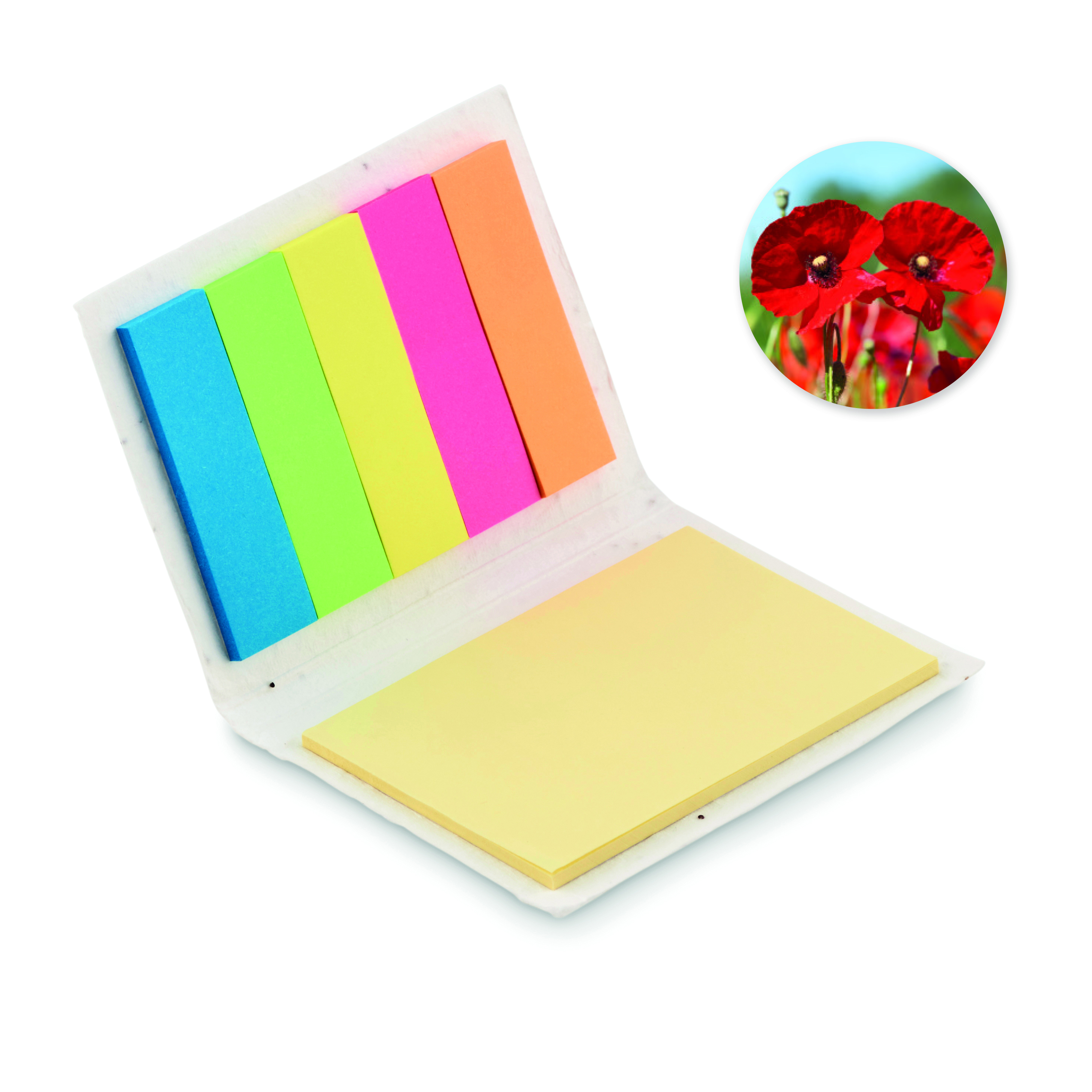 Post-it Zettel, Haftnotizen, Bunte Notizen, Schreibtischzubehör, Notizenset