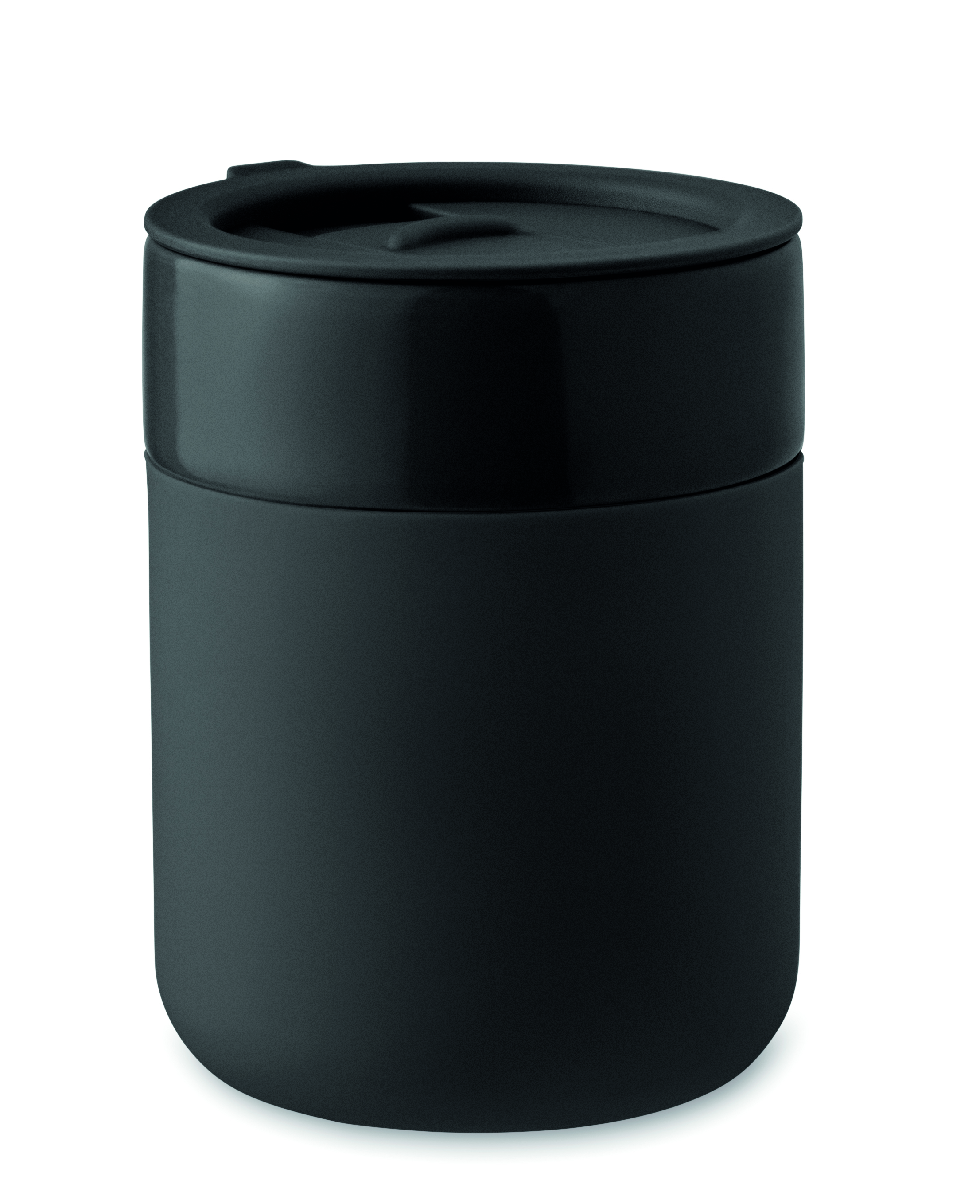 protein, Thermos, Reisebecher, schwarz, Deckel, Reisebecher, Thermobecher, Edelstahl, Dunkelgrau, Becher mit Deckel, Thermos, Vakuumbehälter, Trinkbehälter, Kaffee/Te Thermos, Dunkelgrau, Kaffeebecher, Thermobecher, Doppelwand, Schwarz, Auslaufsicher