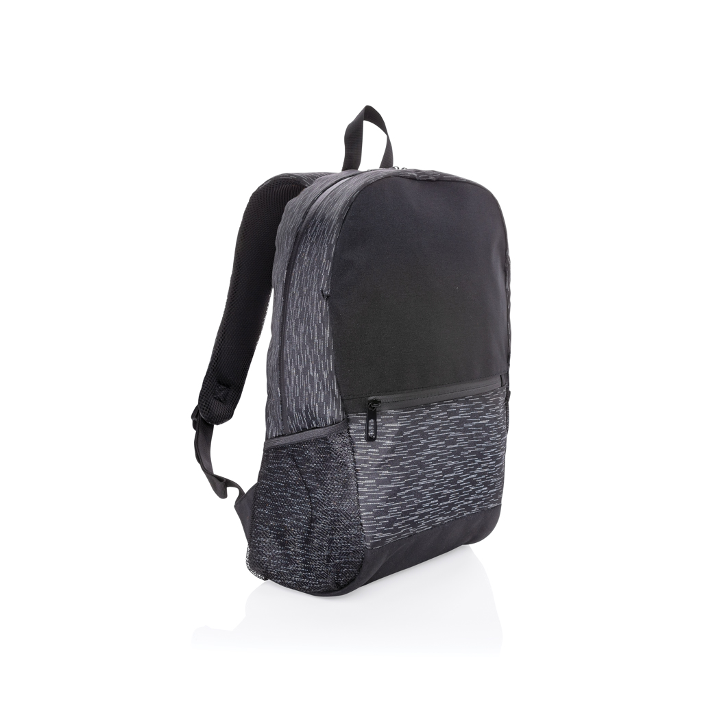 Rucksack, Backpack, Schwarz, Glatter Stoff, Seitentaschen, Rucksack, Rucksack, Materialmix, Schwarz, Fronttasche, Rucksack, Backpack, Schultertasche, Schultasche, Tagesrucksack, Rucksack, Backpack, Schwarz, Pattern-Gewebe, Schulterriemen
