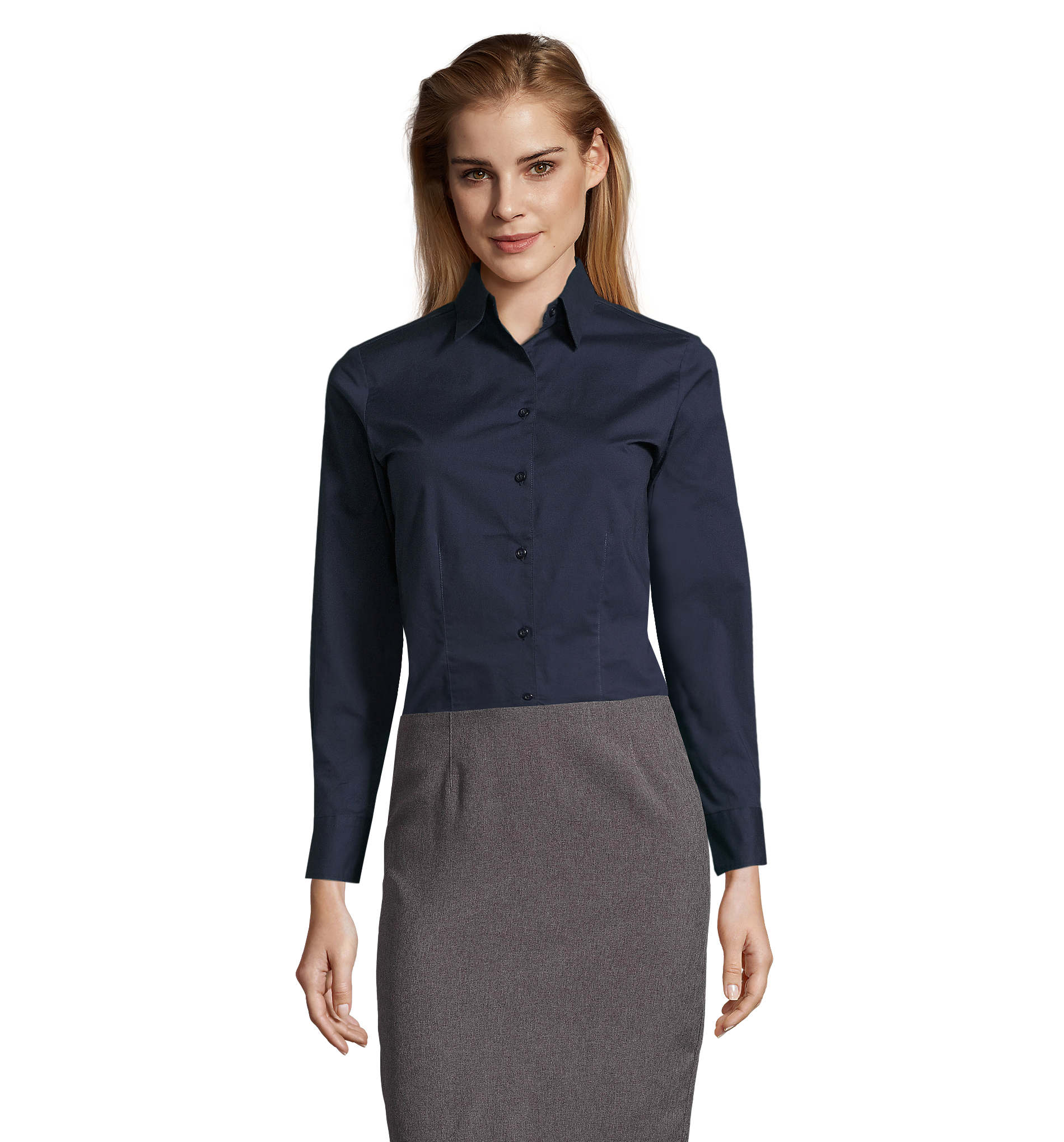bluse, hemden-bluse, navy, knopfleck, anlass-arbeit, Hemdbluse, langen Ärmel, navy, Knopfverschluss, Büro-Outfit, Hemdkleid, Bluse, Navy, Hemdbluse, Stoffrock?, Damenbluse, Knopfleck, Langarm, Navy Blau, Knopfverschluss
