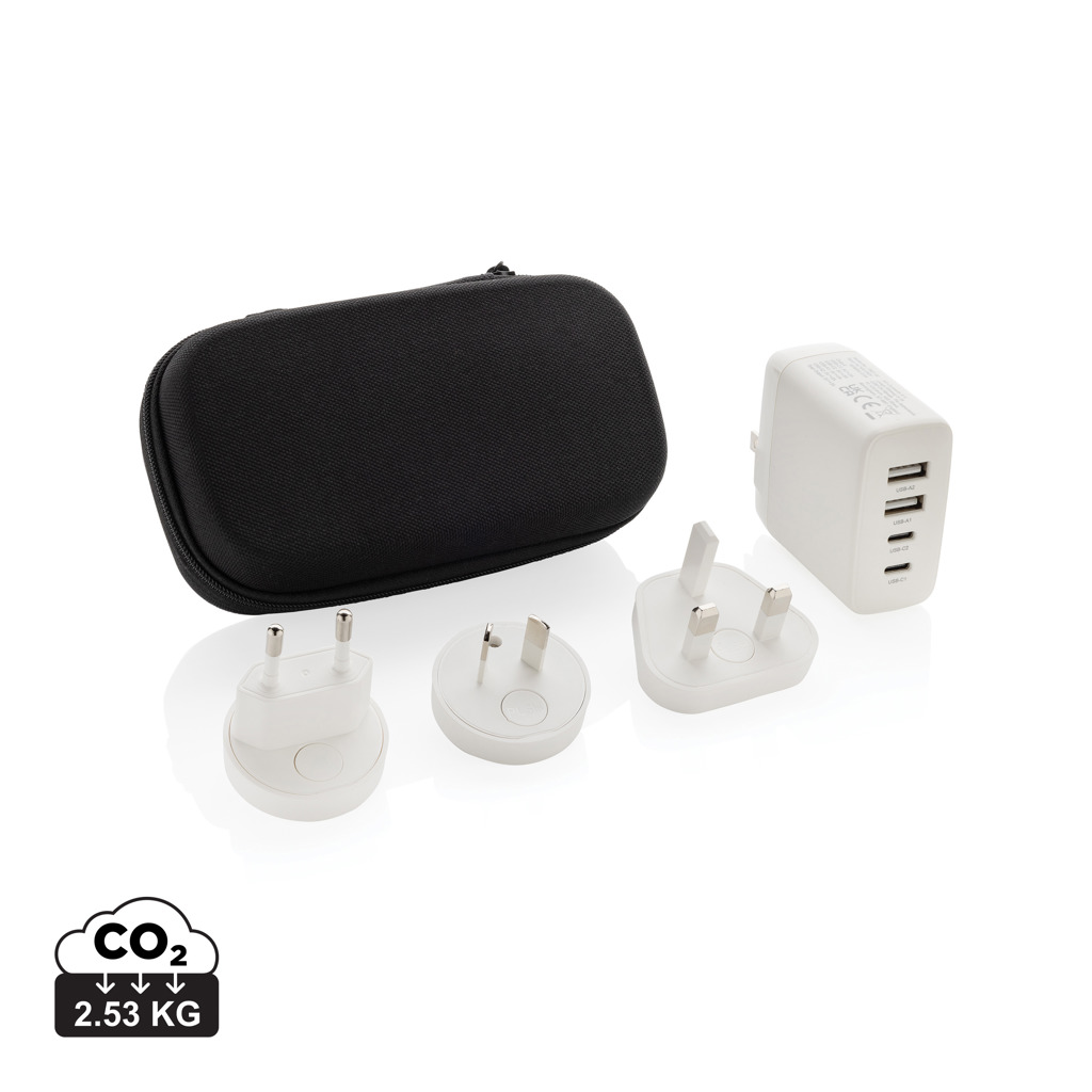 Ladegerät, USB Ladeadapter, USB-A, USB-C, Reiseladeetui, Reiseadapter, Ladekabel, USB Ladegerät, Mehrfachstecker, Koffer-Essentials, reisestecker, ladegerät, usb-hub, netzteile, reiseset
