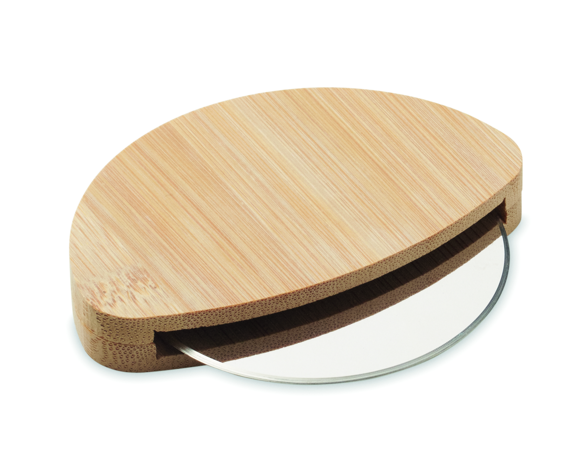 holz, runde schale, tischunterlage, geleing, messerhaube