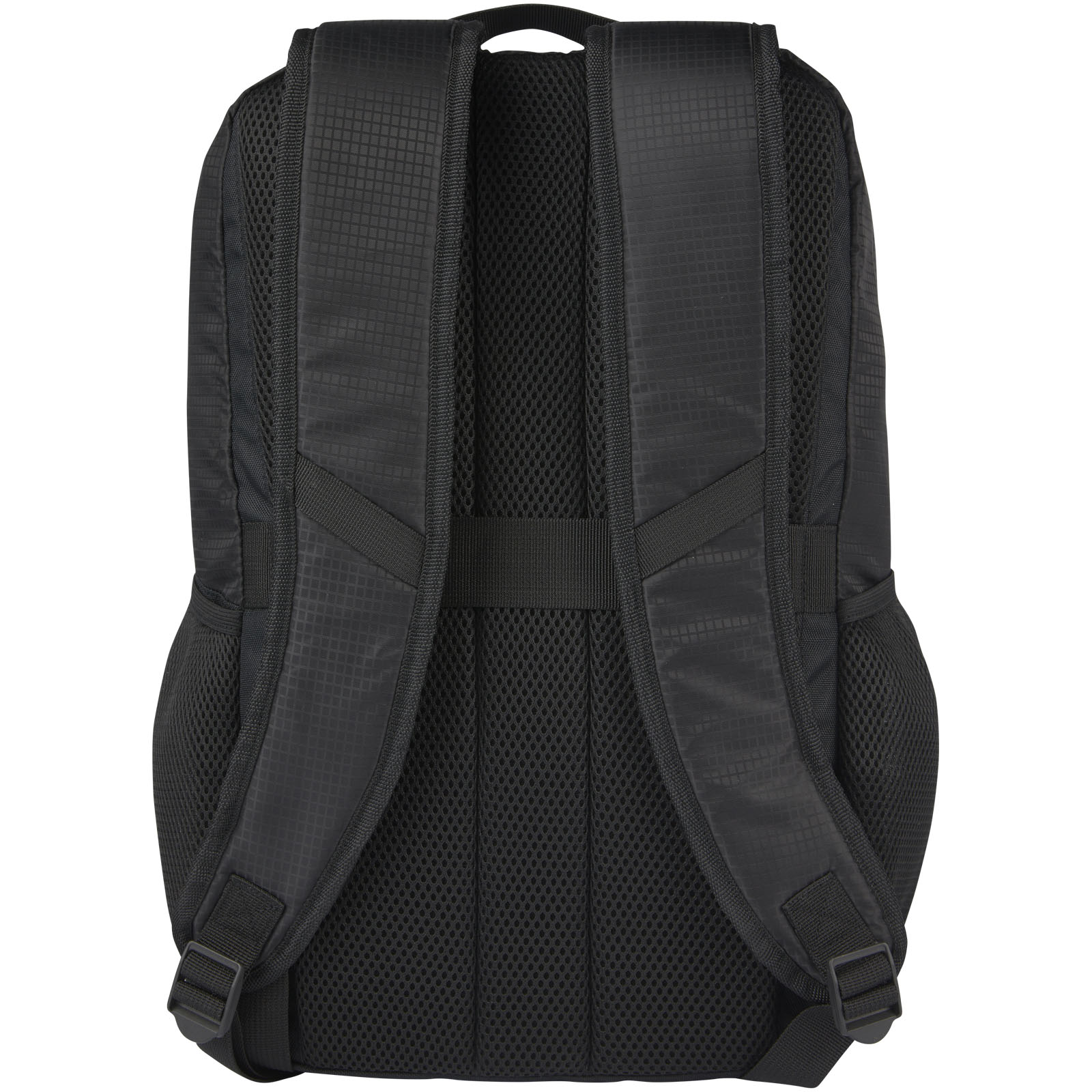 Rucksack, Schulrucksack, Schwarz, gepolstert, Mesh-Rückenteil