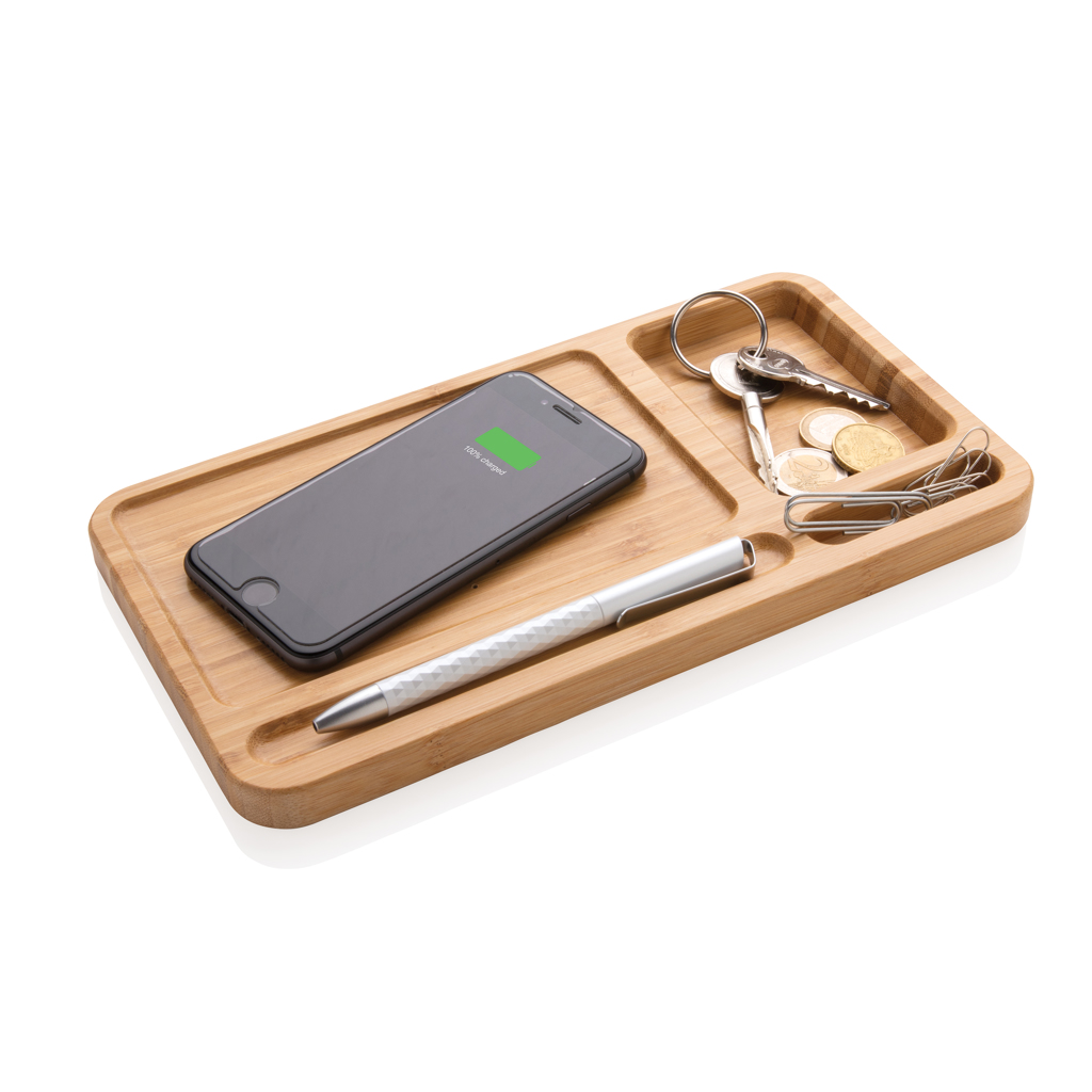 Elektronik, Handy, Telefon, Schreibtisch Organizer, Holztray, Smartphone, Stift, Schlüsselanhänger, Holztablett, Smartphone, Ladegerät, Stift, Schlüsselring, holzschale, handy ladestation?