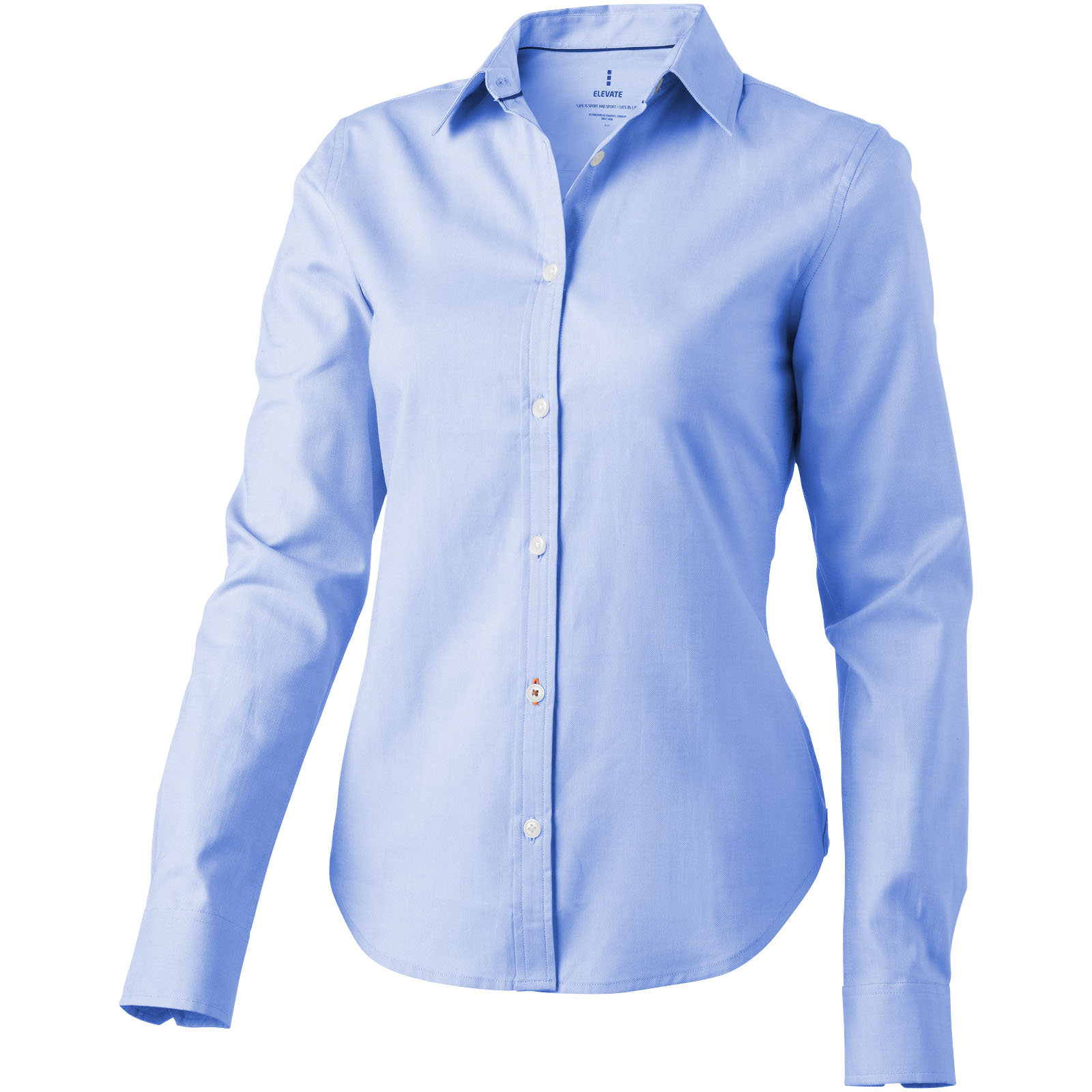 bluse, hemd, reine bauschable farbe, langarm, knopfleiste, Button-down, Blaues Hemd, Langarm, Baumwolle, Hemd, shirt, button-down, blue, cotton, long-sleeve, knopfleckbutton-down, hemden-blau, langarmshirt, oberteil-casual, reine-baumwolle