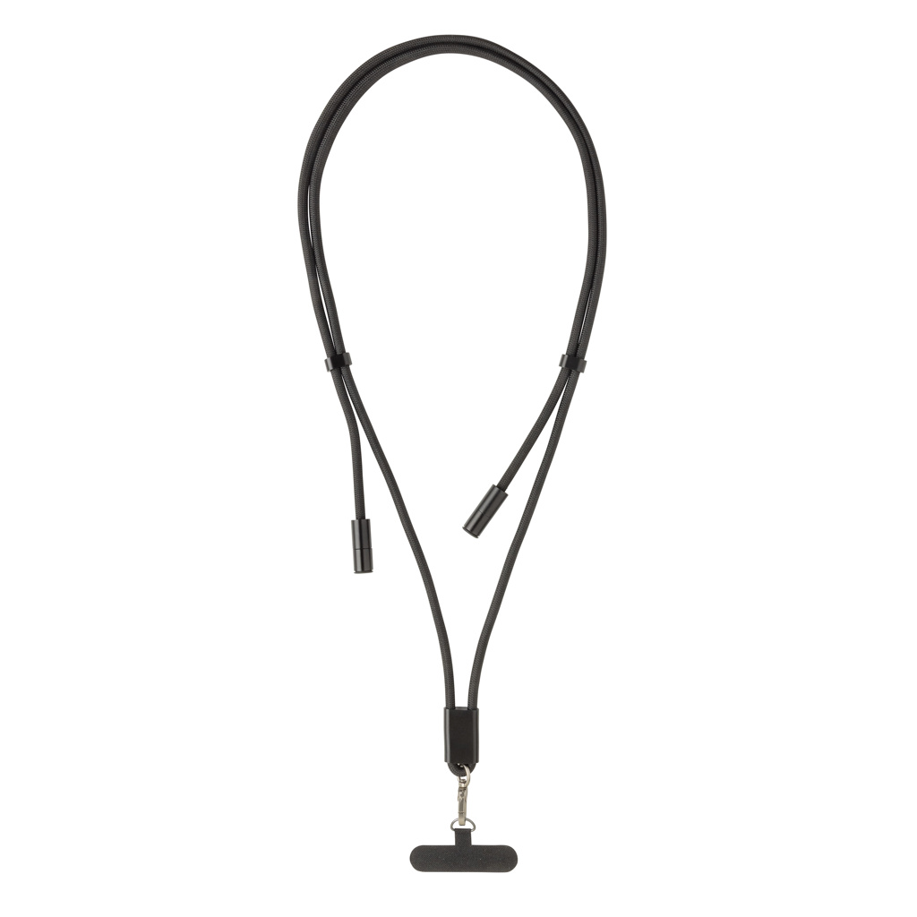 Zubehor, Riemen, Kopfhörer-Kabel, Lanyard, Schwarz, Nasen-Kabel, Kabelhalter, Kabelhalter, Lanyard, Kartenhalter, Kabel, Halterung, Lanyard, Halsband, Schlaufe, Kordel, Magnet Clip