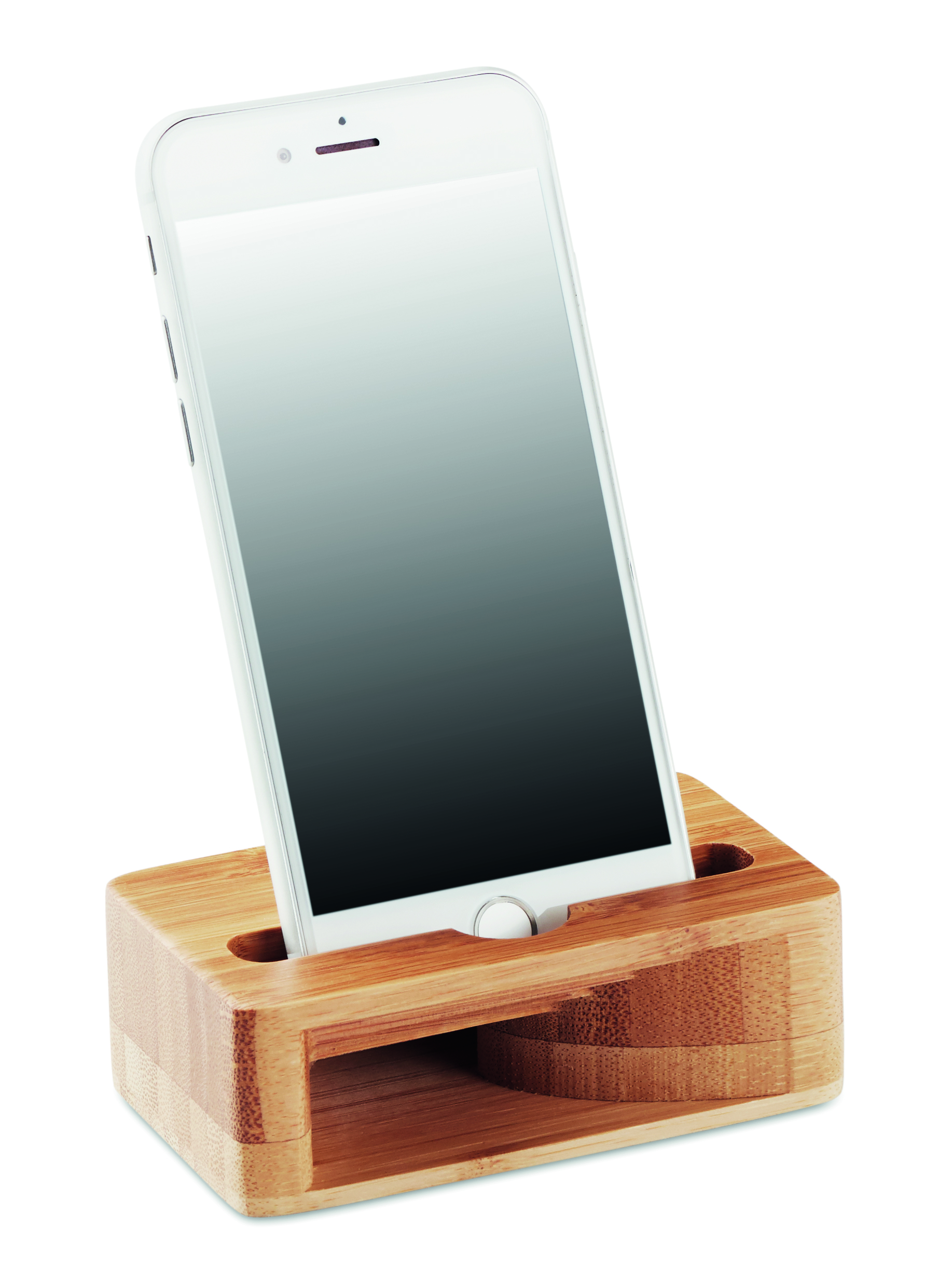 Handyhalter, Schreibtischständer, Holz, Smartphone, Ladeständer