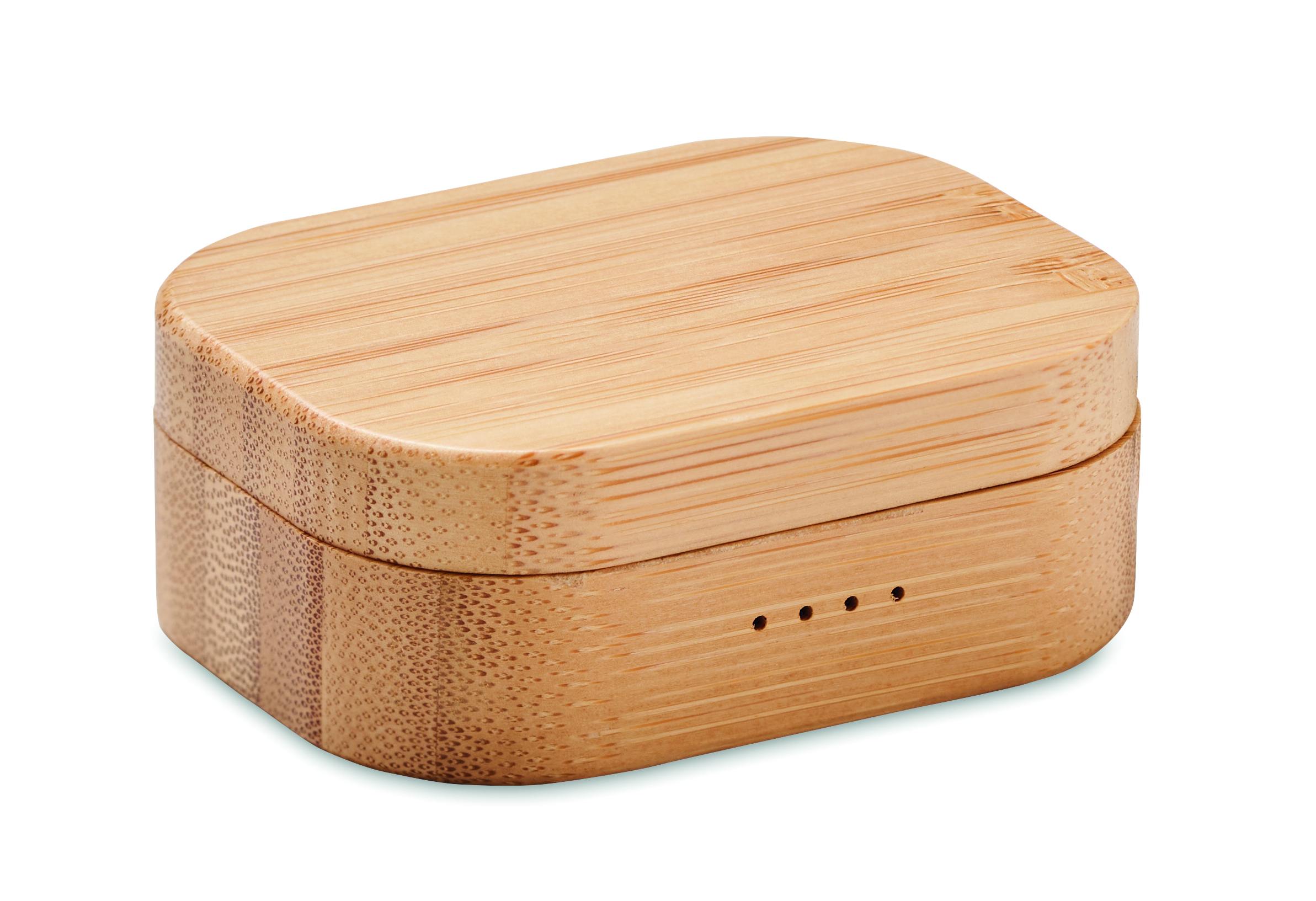 Holzbox, Bambusbox, Aufbewahrungsdose, Bento-Box, natürliches Holz
