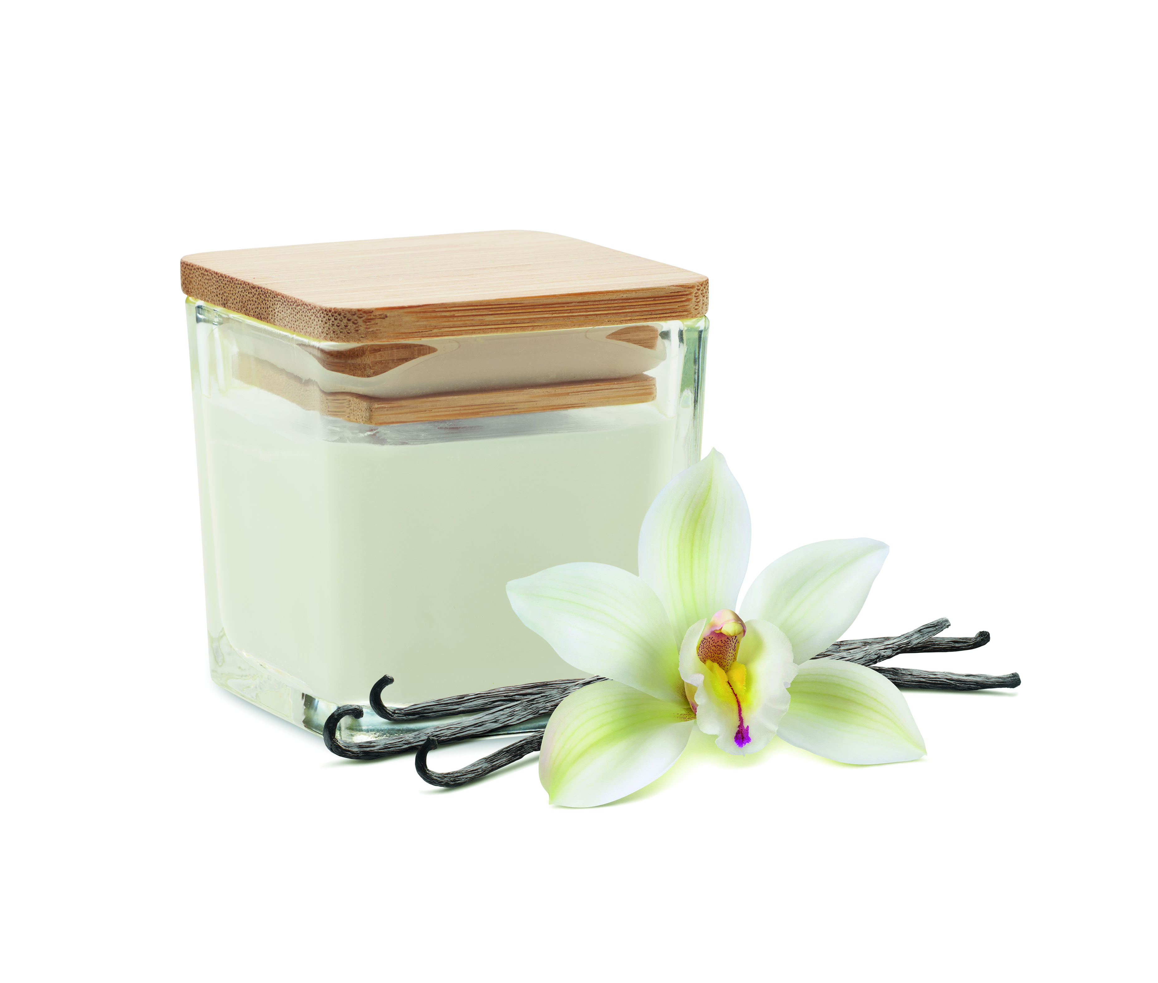 kerze, sojakerze, vanille, glasgefäß, Holzdeckel, duftkerze, gläserne dose, bambusdeckel, vanille, orchidee, duftkerze, glasgefäß, vanille, holzdeckel, orchidee,  Kerze,  Glasdose,  Grüne Wachs,  Holzdeckel,  Orchidee