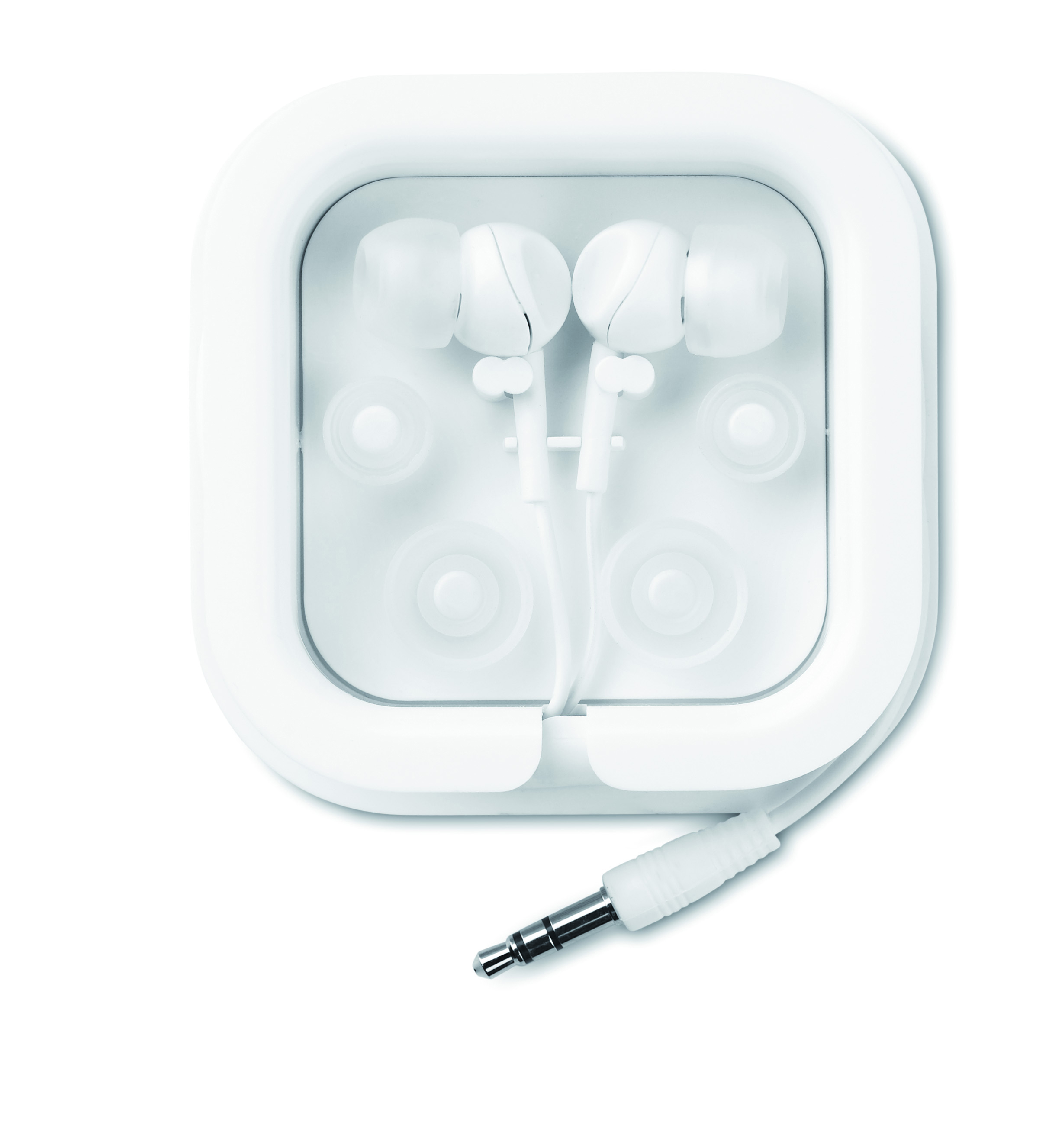 in-ear headphones, earbuds, weiß, 3,5 mm klinge?, kabelgebunden