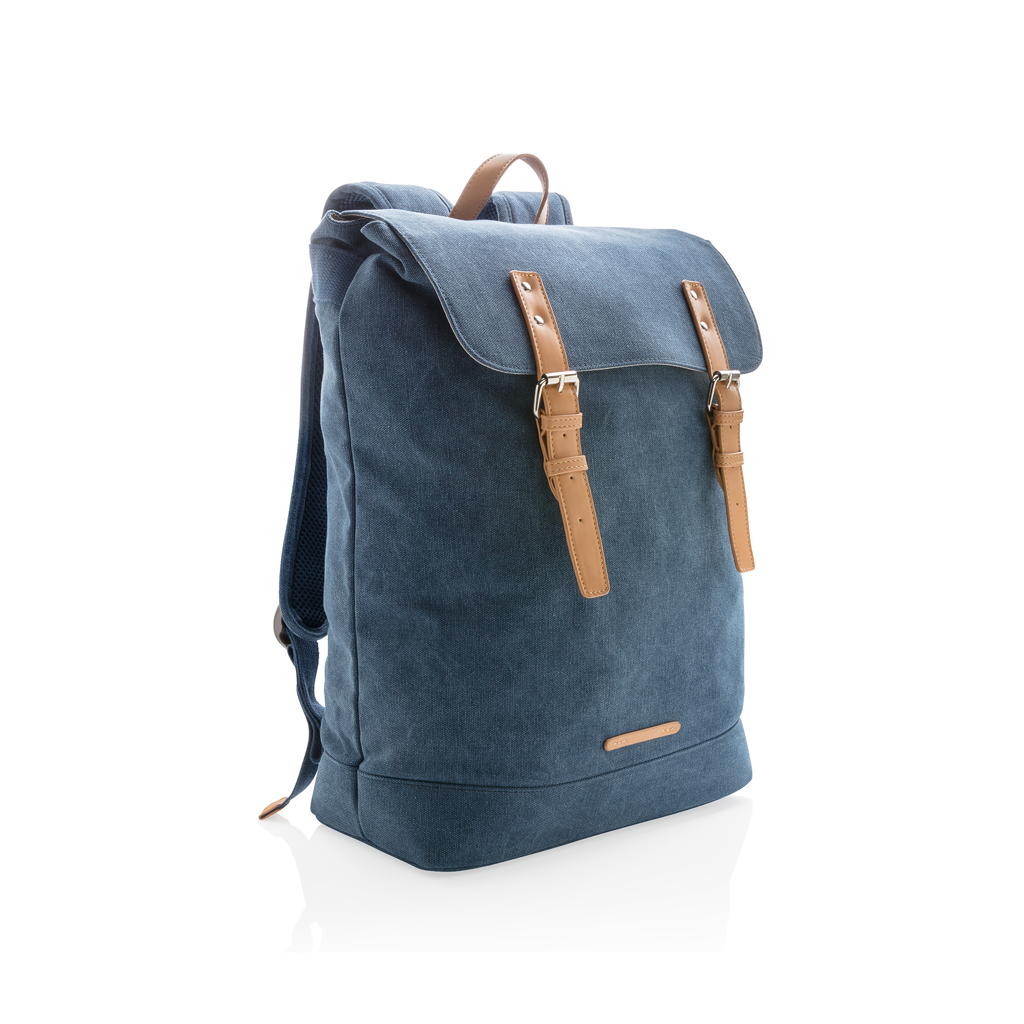 Rucksack, Backpack, Denim, Leder Details, Gurtschnalle, Rucksack, Backpack, Denim, Leather straps, Zwischenfach, Rucksack, Backpack, Jeansblau, Lederakzente, Schulterriemen, Rucksack, Backpack, Denim, Lederdetails, Krokoleisten