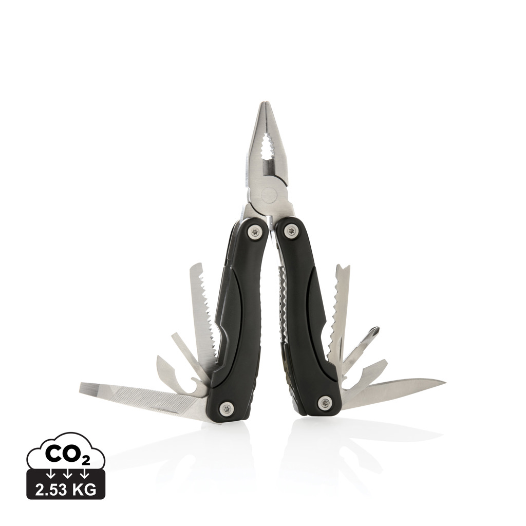 Gerät, Multitool, Zange, Zackenmesser, Sperrkonstruktion, Kompakt, Multi-Tool, Zange, Klappbar, Metall, CO2 2.53 KG, Multitool, Zangen, Faltwerkzeug, Edelstahl, Kompakt, Multitool, Zange, Zahnung/gezackte Klingen, Faltwerkzeug, 2,53 kg CO2
