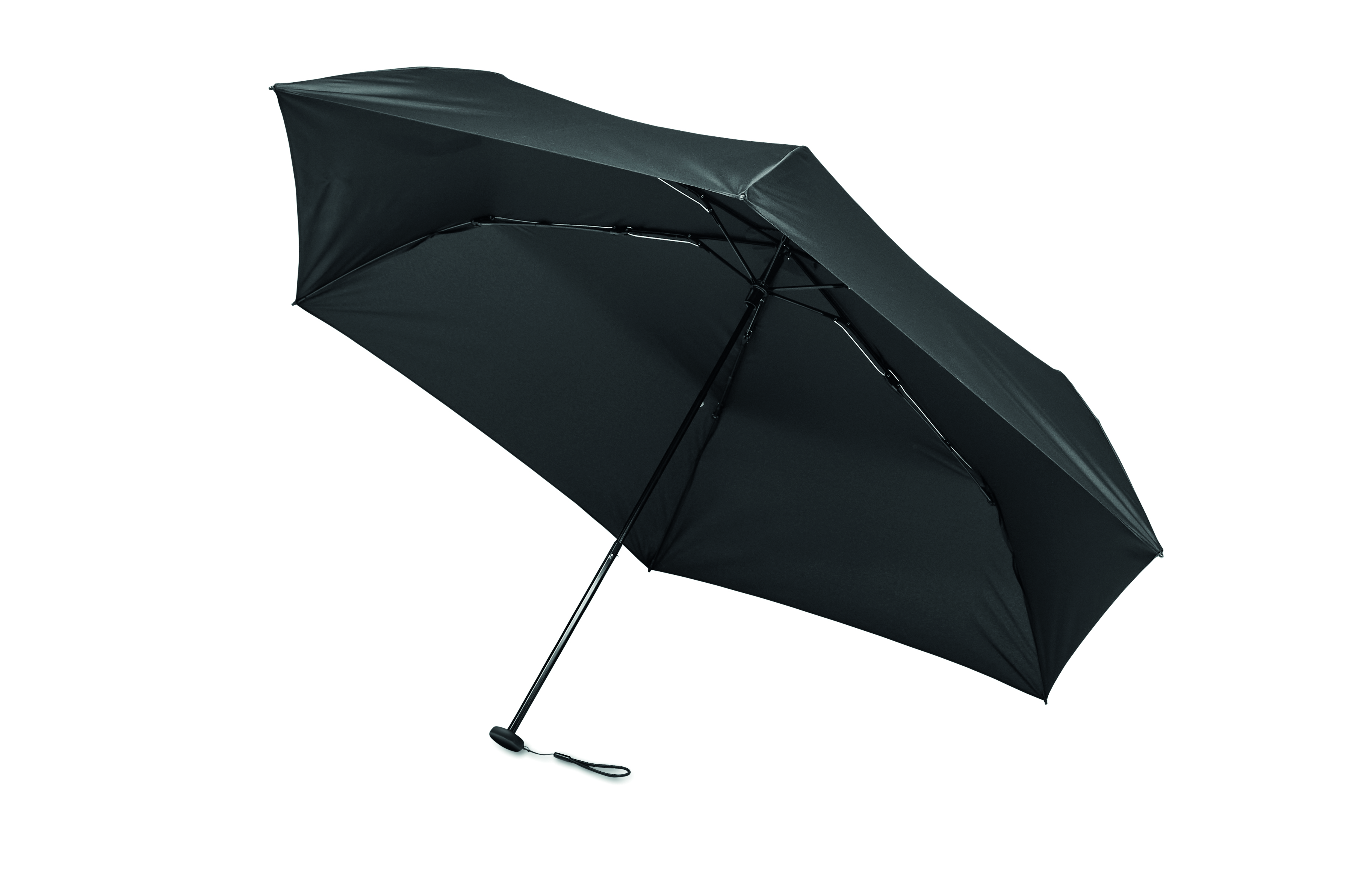 Regenschirm, Schwarz, Kompakt, Automatik, Griffel