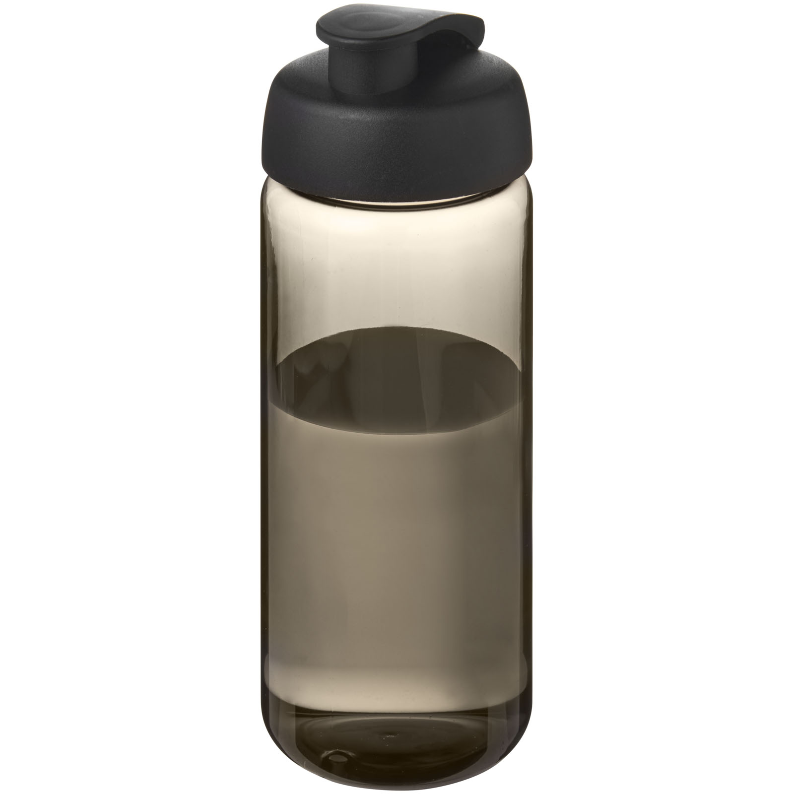 Trinkflasche, Wasserflasche, Schwarz, Auslaufsicher, Halbtransparent, Wasserkaraffe, Trinkflasche, Glasflasche, Schwarzdeckel, Halbtransparent