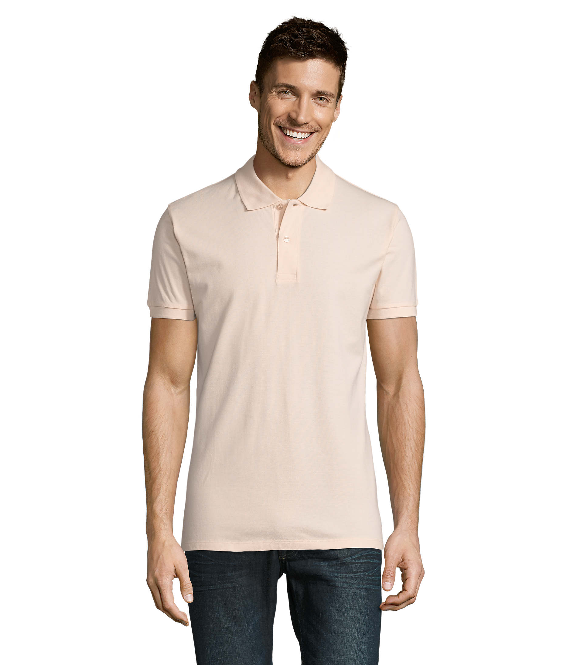 Polohemd, Kurzarm, Beige, Baumwolle, einfarbig, Polohemd, Kurzarm, Beige, Baumwolle, Unifarben, Polo-Shirt, Kurzarm, Beige, Kragen, Plain, polo, polohemd, beige, kurzarm, baumwolle