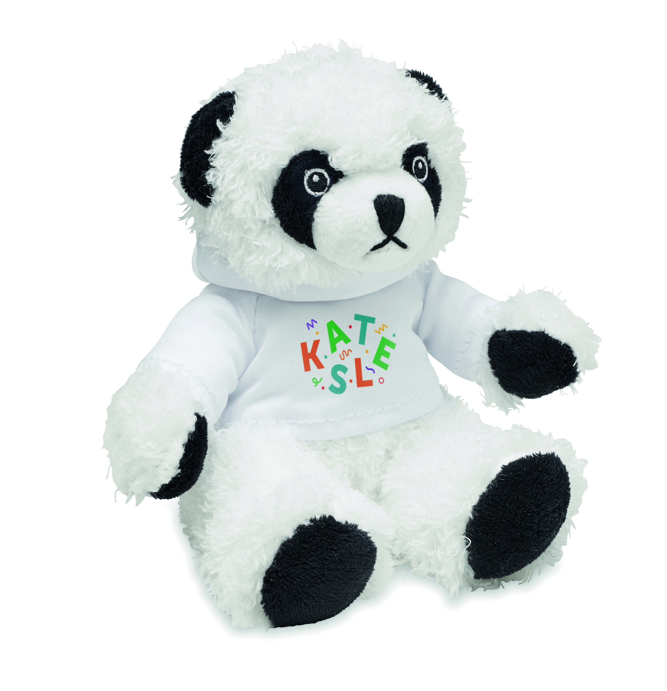 Plüschtier, Panda, weiß, Panda-Plüschtier, kuschelweich