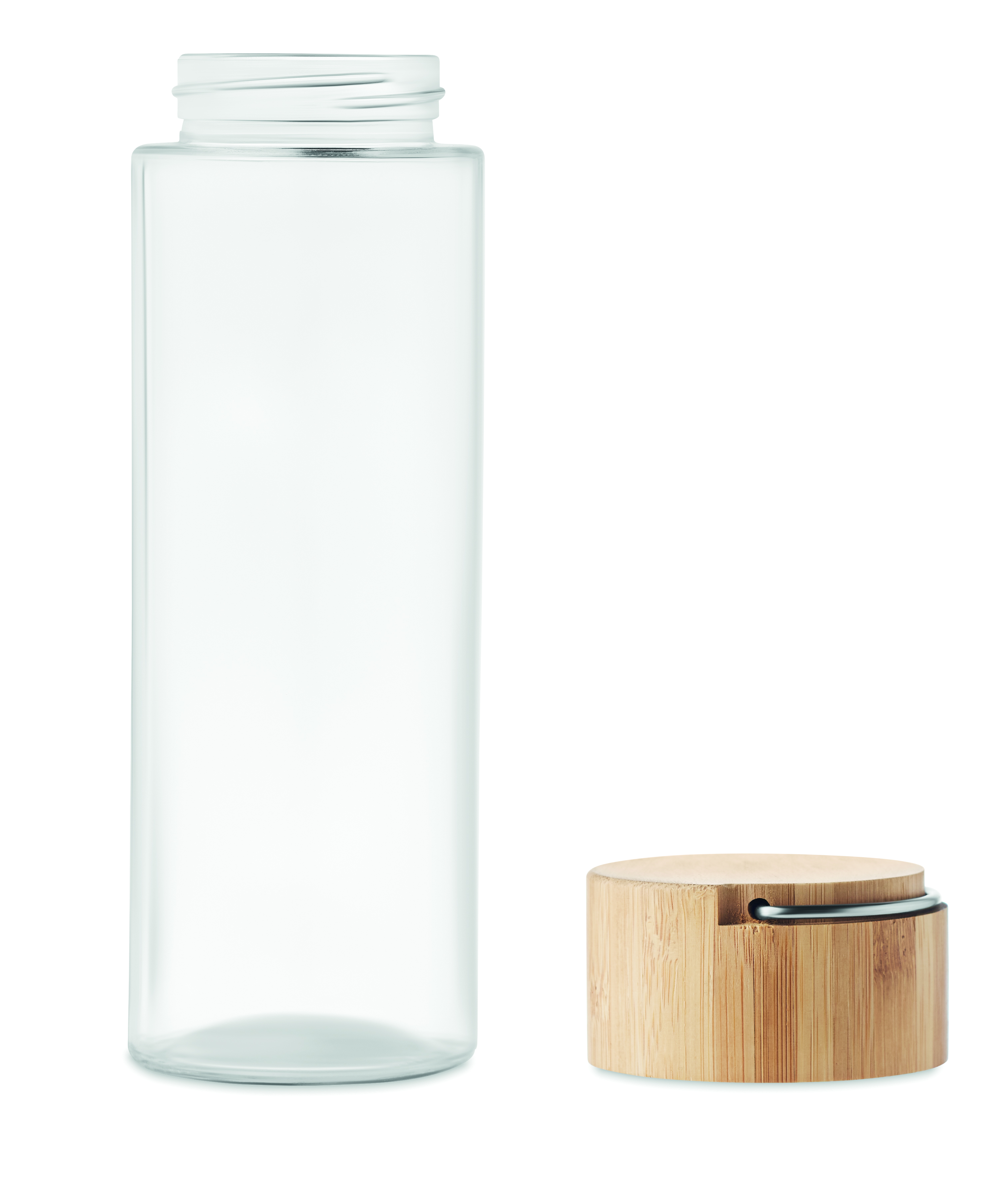 Flasche, Glas, Küchenzubehör, Bambusdeckel, transparent