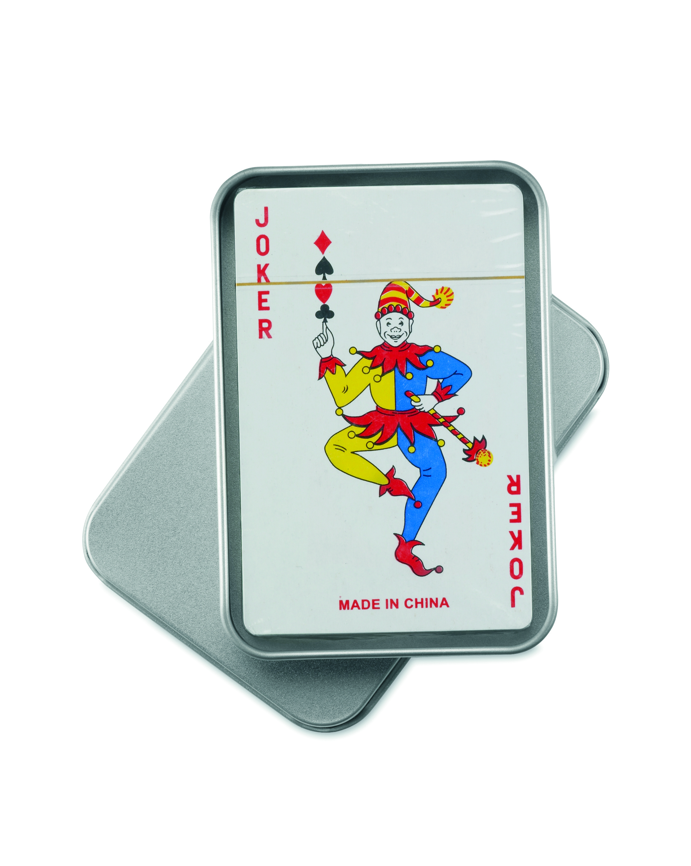 Spielkarten-Box, Kartenspiel, Klappkarte, Made in China, Joker Deck