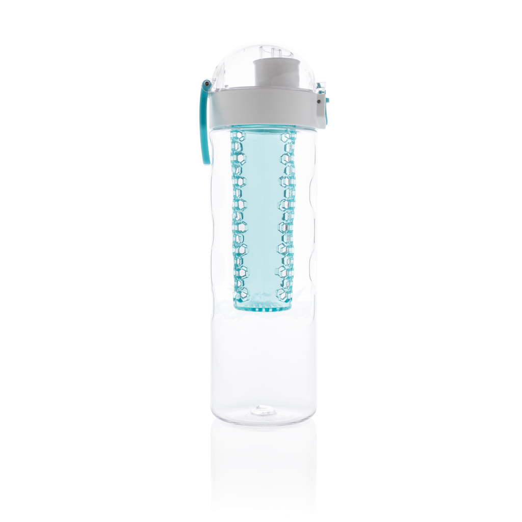 Trinkflasche, Wasserflasche, Wasserbehälter, Blau, Klickverschluss, Trinkflasche, Wasserflasche, Zahnputzer-Filter, Klickverschluss, Hydro-Filter, Trinkflasche, Wasserflasche, Hydration Bottle, Zweiteilig?, Kunststoffglas