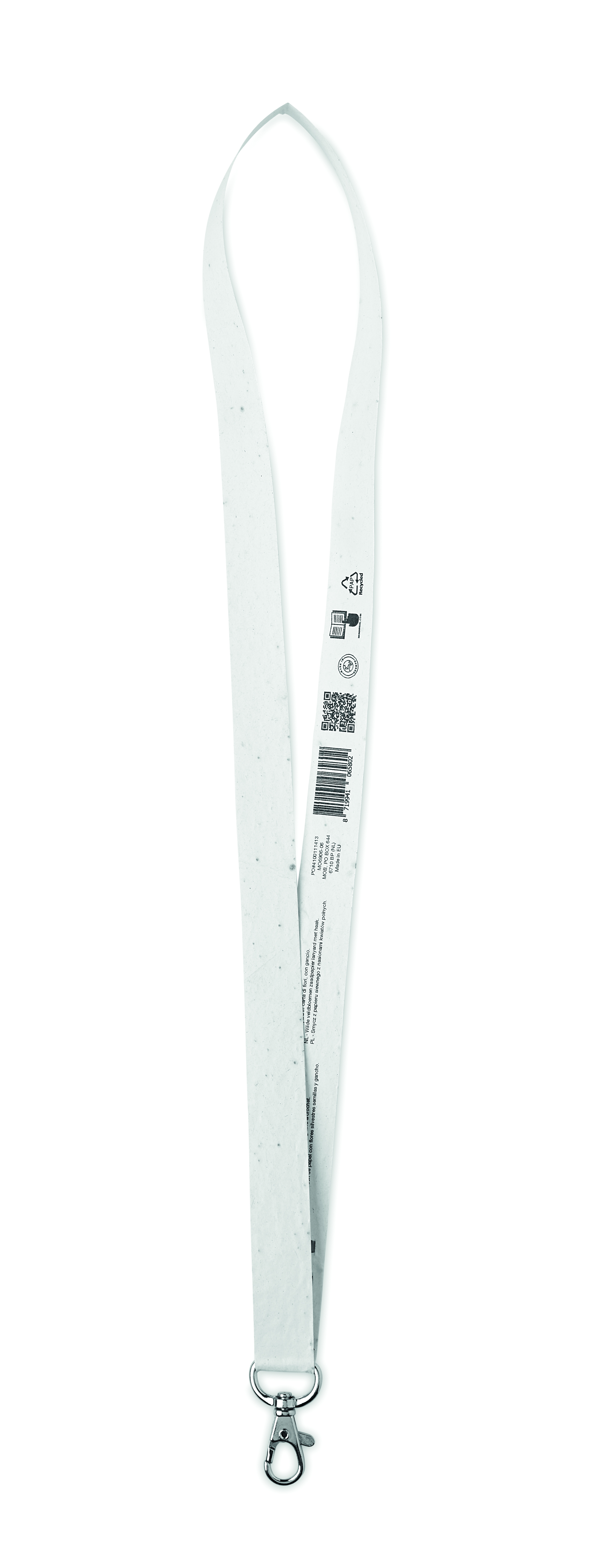 lanyard, strap, silver, keyring, clip