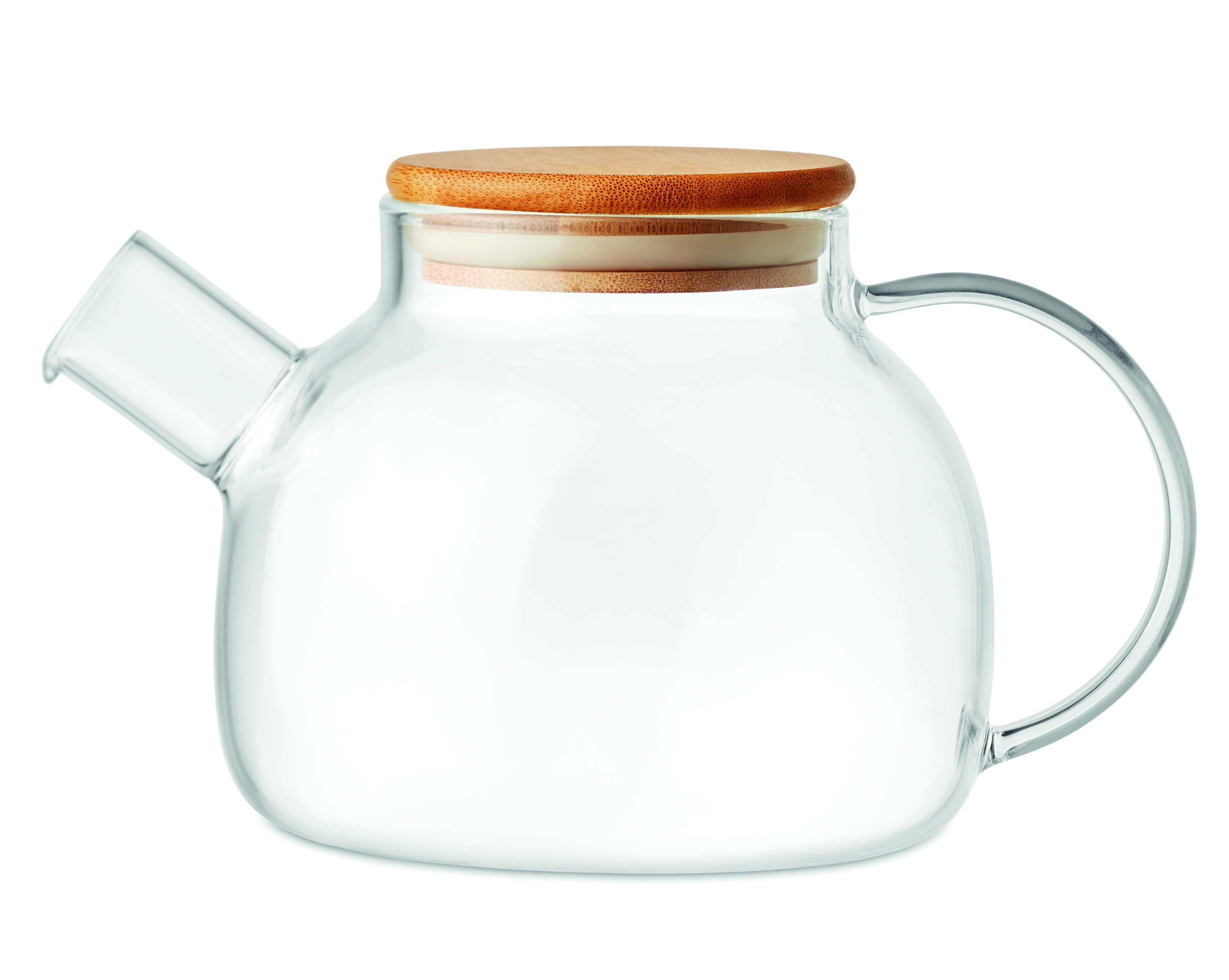 glas, teekanne, ausguss, griff, behälter