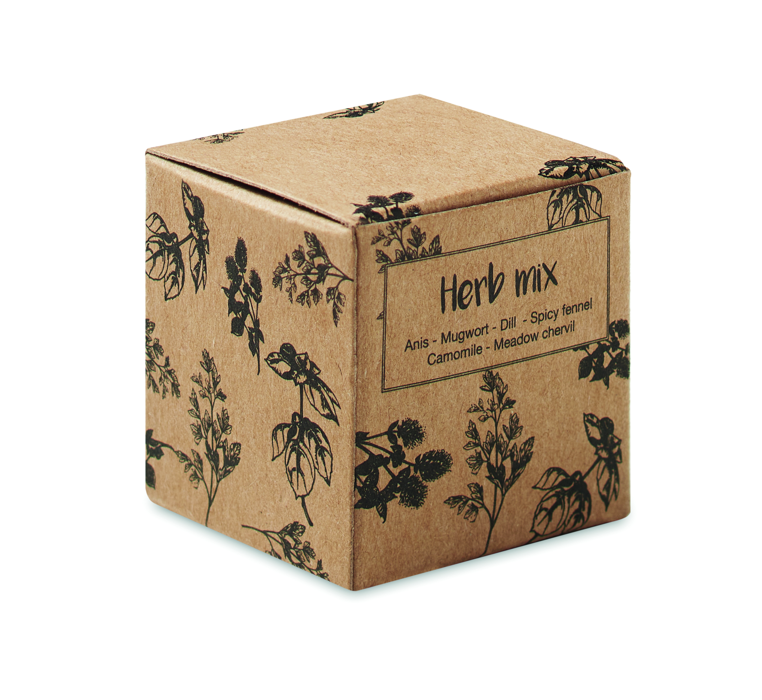 Kräuterbox, Kräutermischung, Kräuter, Trockene Kräuter, Kartonbox