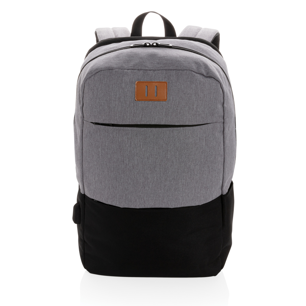 Rucksack, Rucksack, Grau, Schwarzer Boden, Fronttasche, Rucksack, Backpack, Graue Farbe, Leichtes Material, Reißverschluss, Rucksack, Backpack, Grauer Rucksack, Hauptfach, Körper Schwarz, Rucksack, Backpack, Grauer Rucksack, Schulranzen, Kopfhörerfach